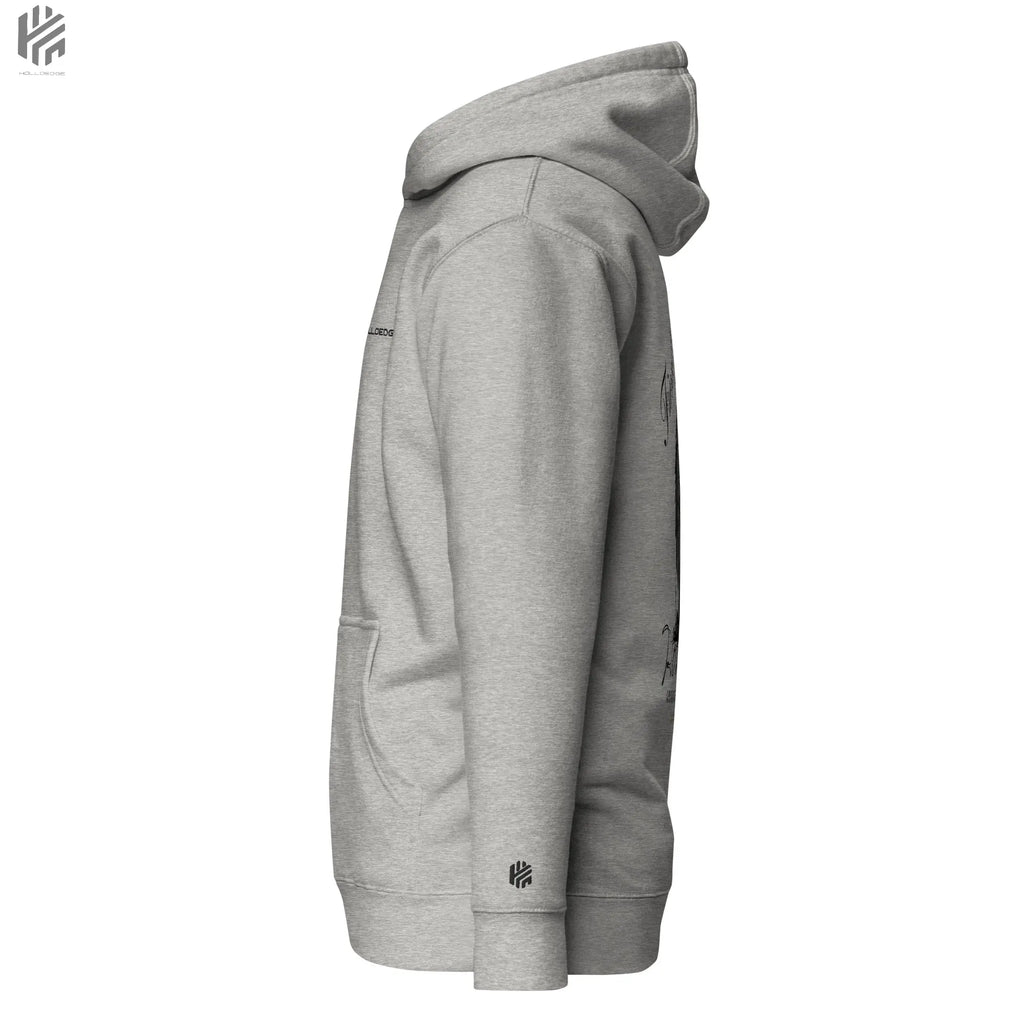 Bright Color Premium Find Your Edge collection Hoodies-00BCHBA3 HolloEdge