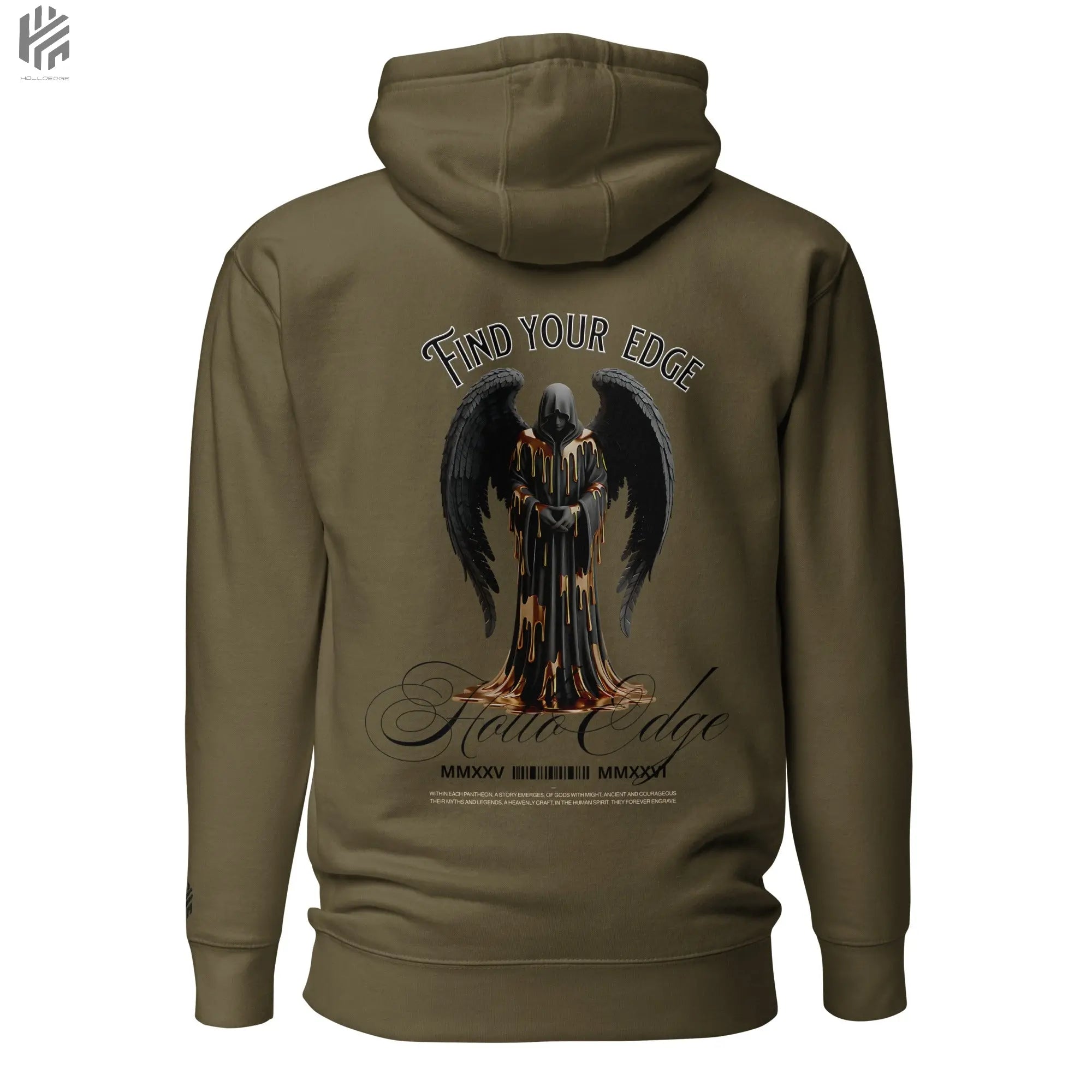 Bright Color Oversized Premium Find Your Edge Hoodie-00BCHBA1 HolloEdge