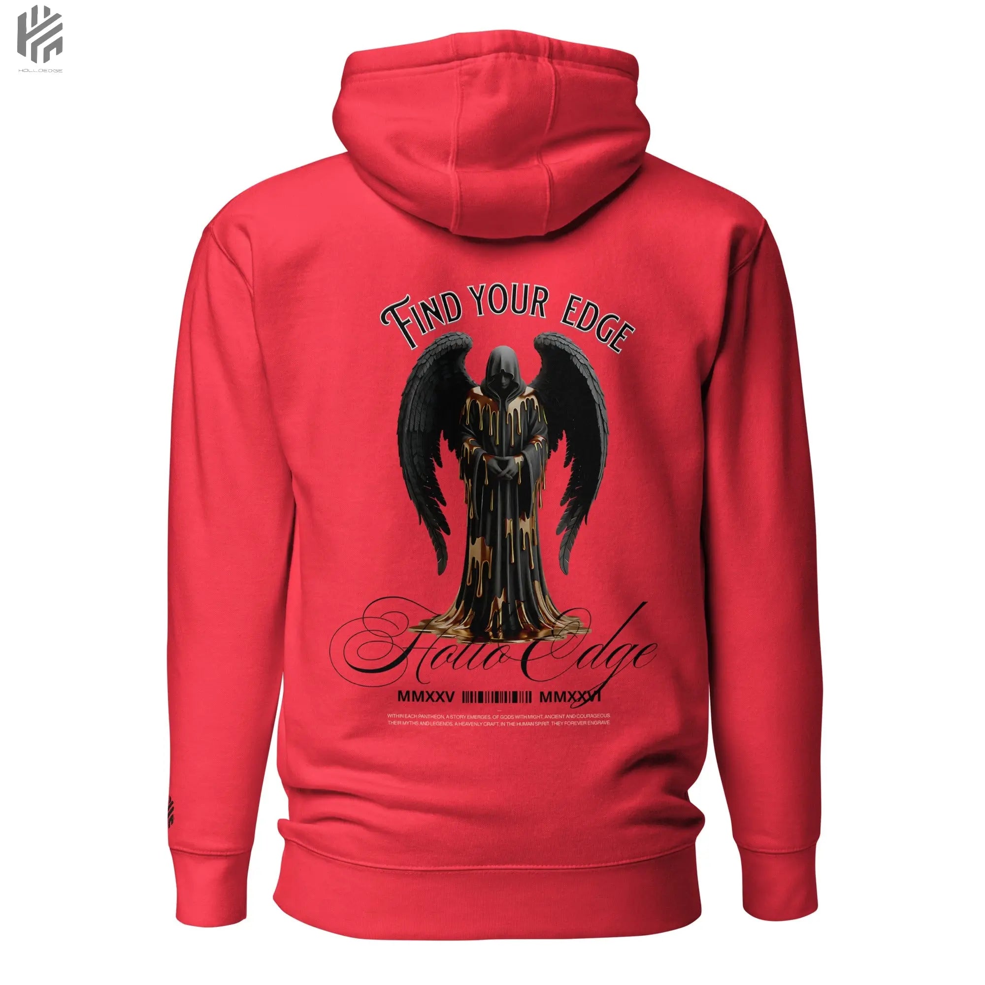 Bright Color Oversized Premium Find Your Edge Hoodie-00BCHBA1 HolloEdge