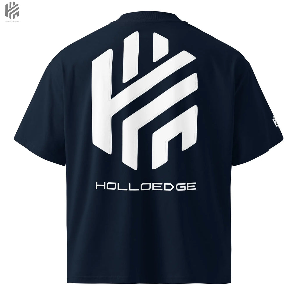Intense Color Oversized Premium Iconic Logo T-Shirts HolloEdge