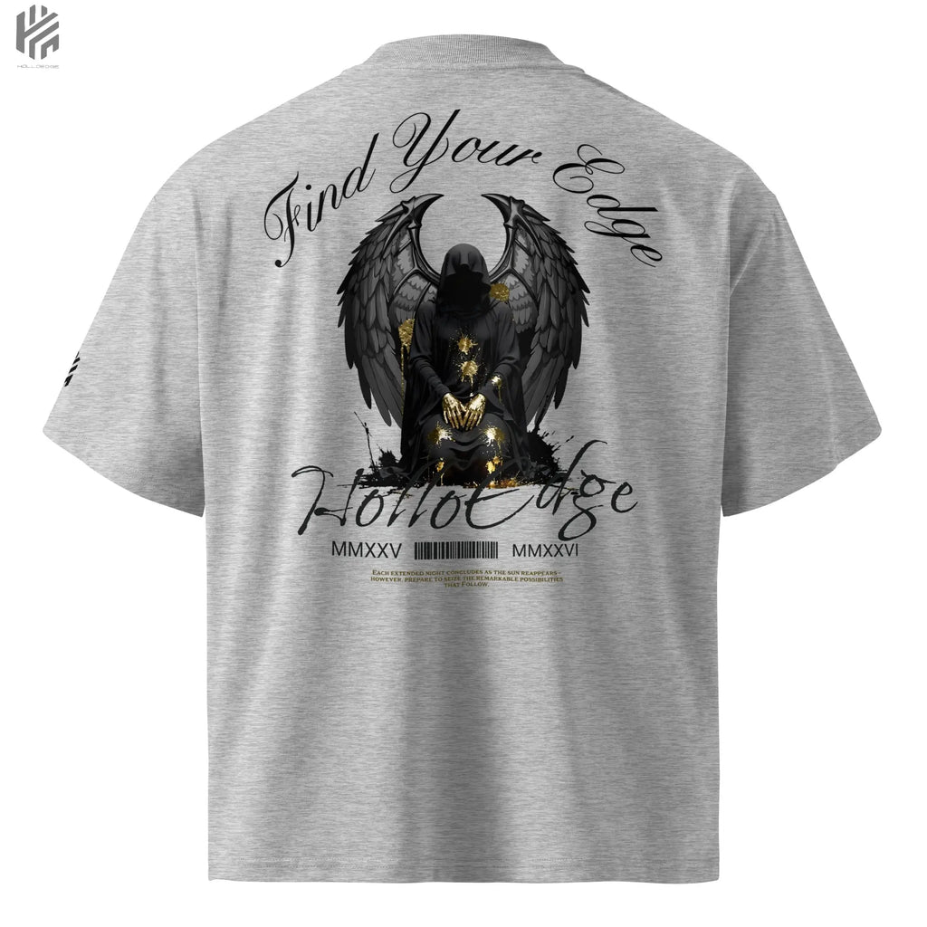 Bright Color Oversized Premium Find Your Edge collection T-Shirts-00BCTBA3 HolloEdge