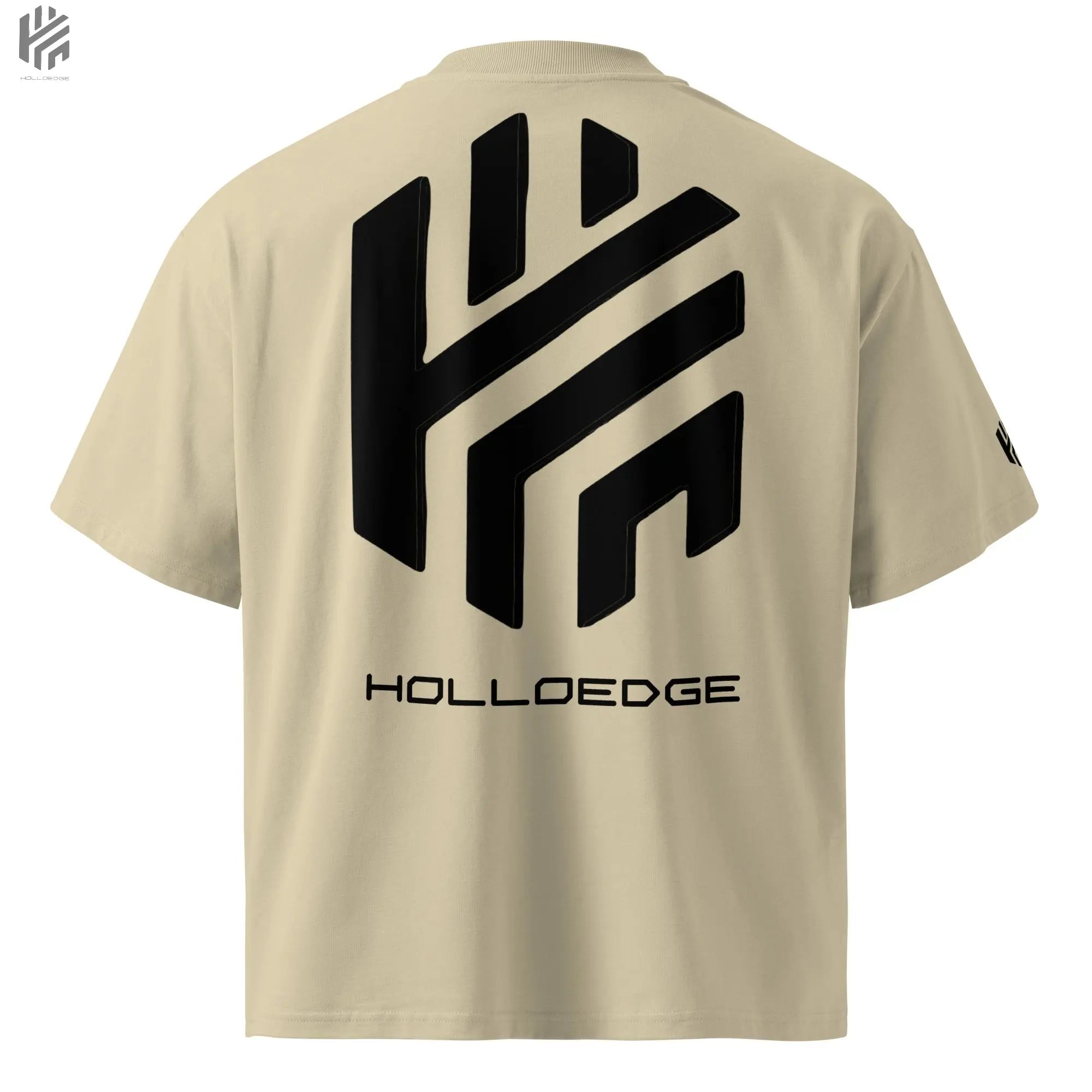 Bright Color Oversized Premium Iconic logo T-Shirts HolloEdge