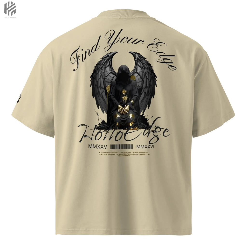 Bright Color Oversized Premium Find Your Edge collection T-Shirts-00BCTBA3 HolloEdge