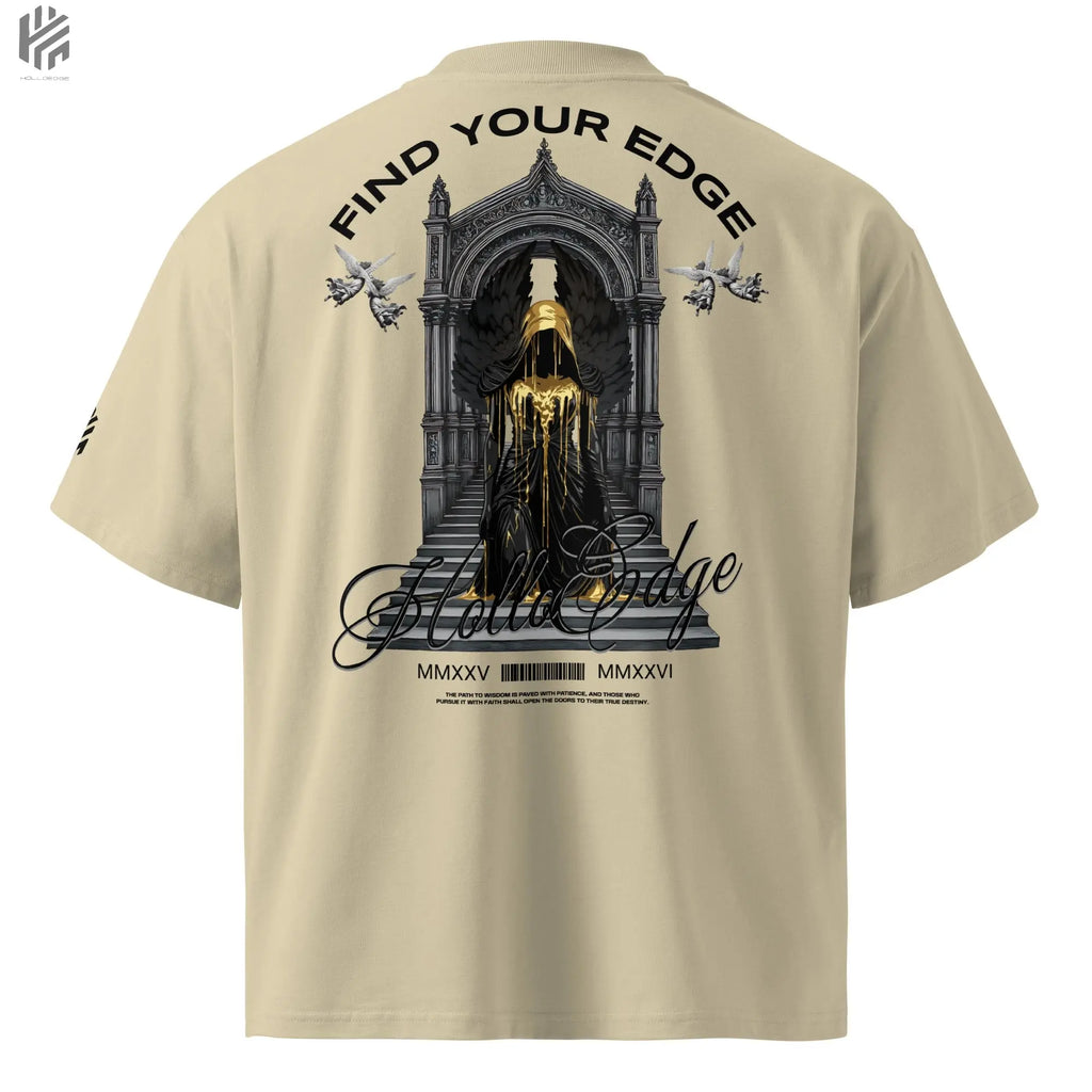 Bright Color Oversized Premium Find Your Edge collection T-Shirts-00BCTBA4 HolloEdge
