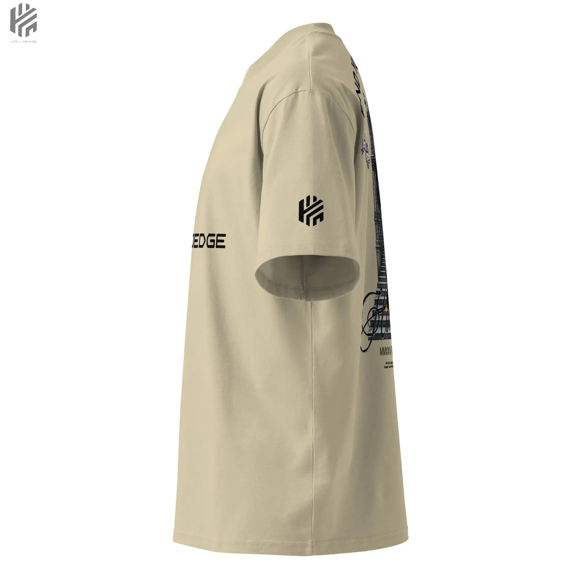 Bright Color Oversized Premium Find Your Edge collection T-Shirts-00BCTBA4 HolloEdge