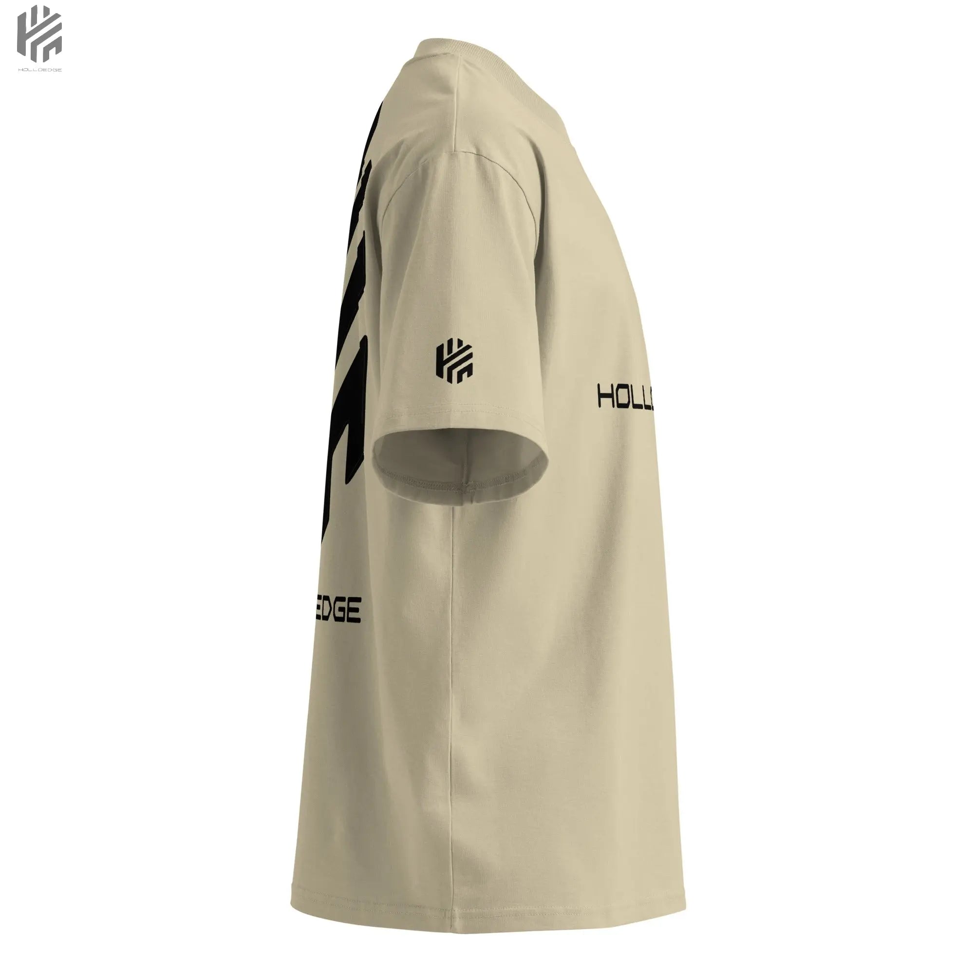 Bright Color Oversized Premium Iconic logo T-Shirts HolloEdge