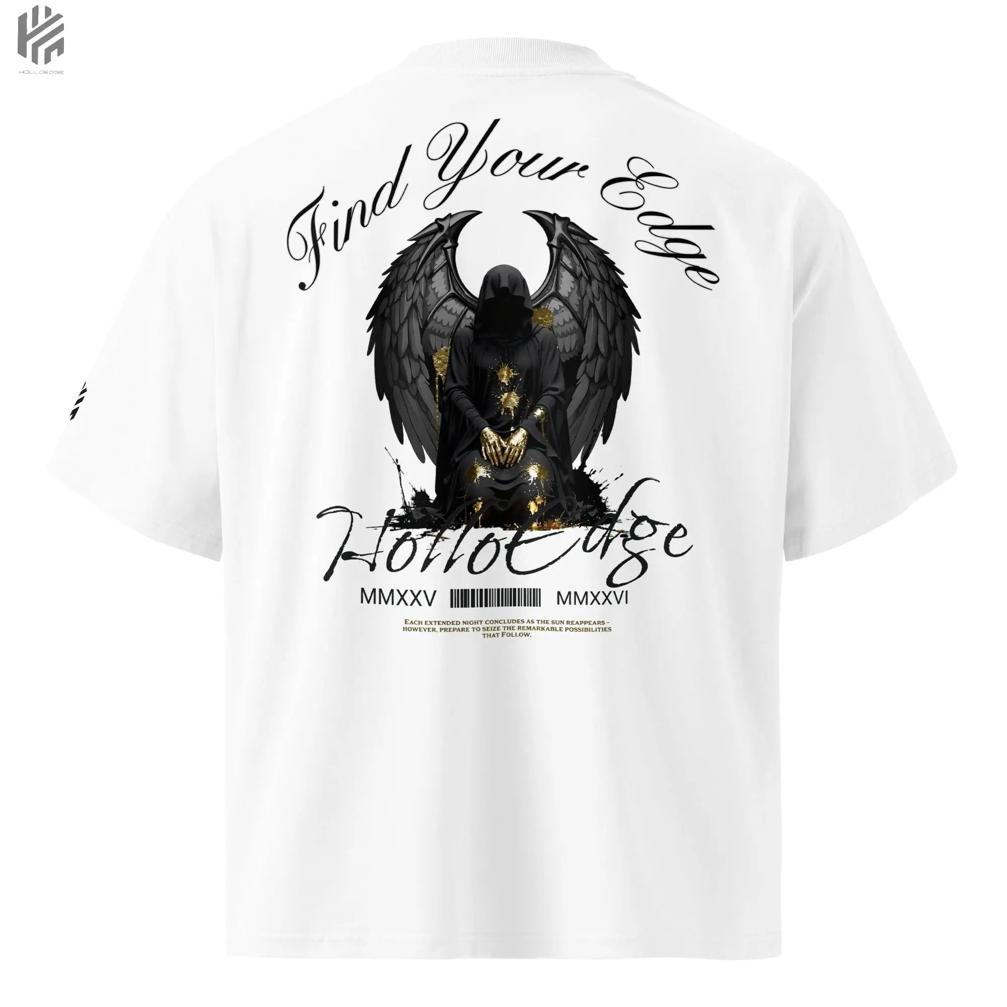 Bright Color Oversized Premium Find Your Edge collection T-Shirts-00BCTBA3 HolloEdge