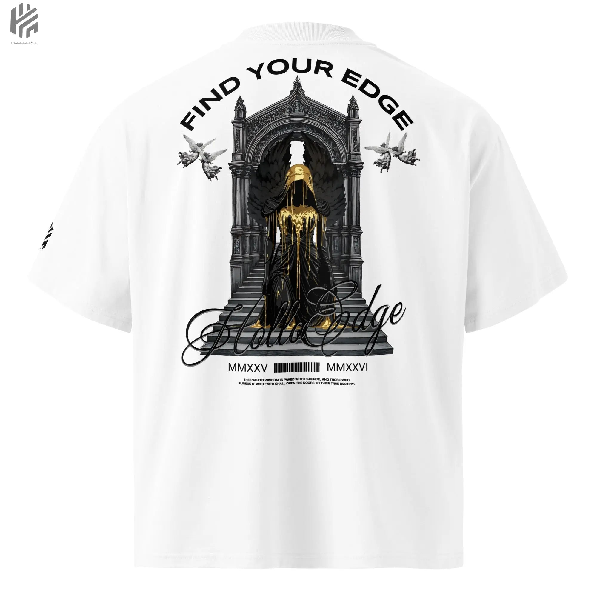 Bright Color Oversized Premium Find Your Edge collection T-Shirts-00BCTBA4 HolloEdge