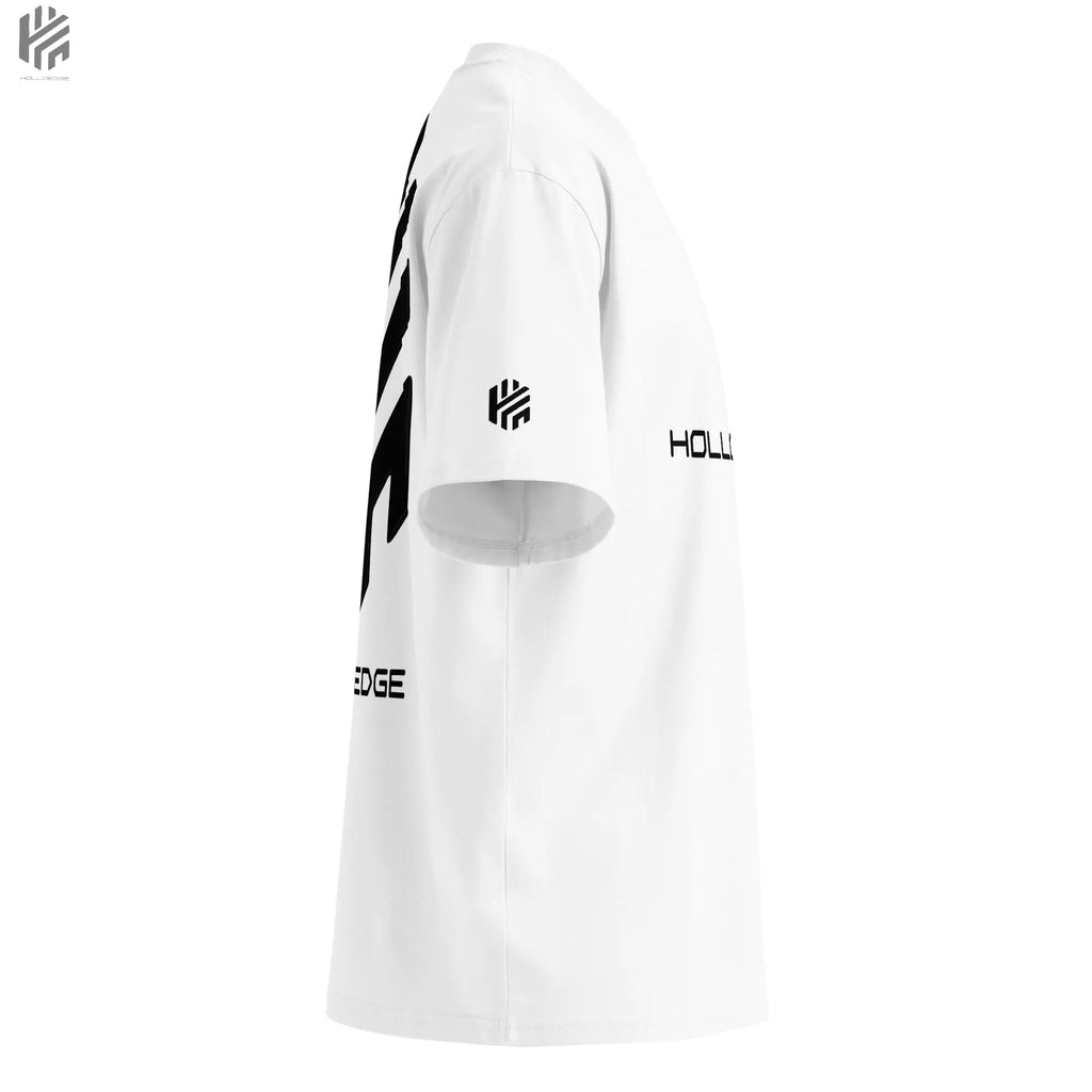 Bright Color Oversized Premium Iconic logo T-Shirts HolloEdge