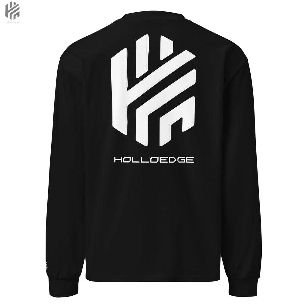 Intense Color Premium Heavyweight Iconic Logo-Long Sleeve Shirt HolloEdge