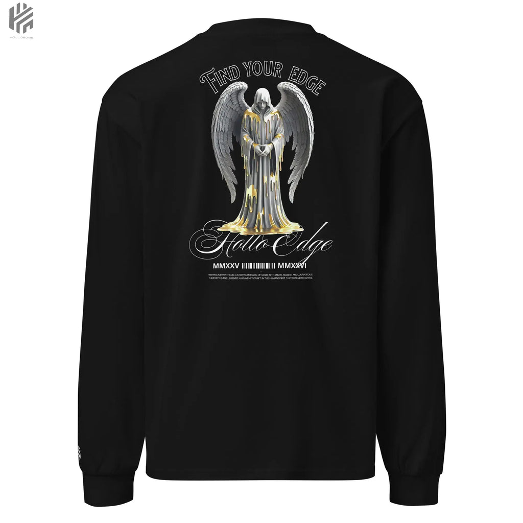 Intense Color Premium Heavyweight Find Your Edge Collection Long Sleeve Shirt-ICHLSSWA1 HolloEdge