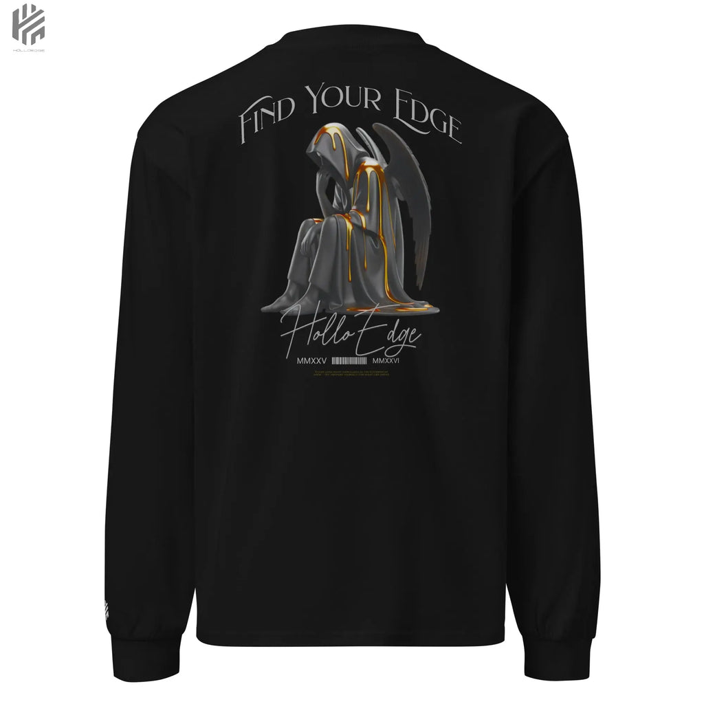 Intense Color Premium Heavyweight Find Your Edge collection Long Sleeve Shirt-ICHLSSWA2 HolloEdge