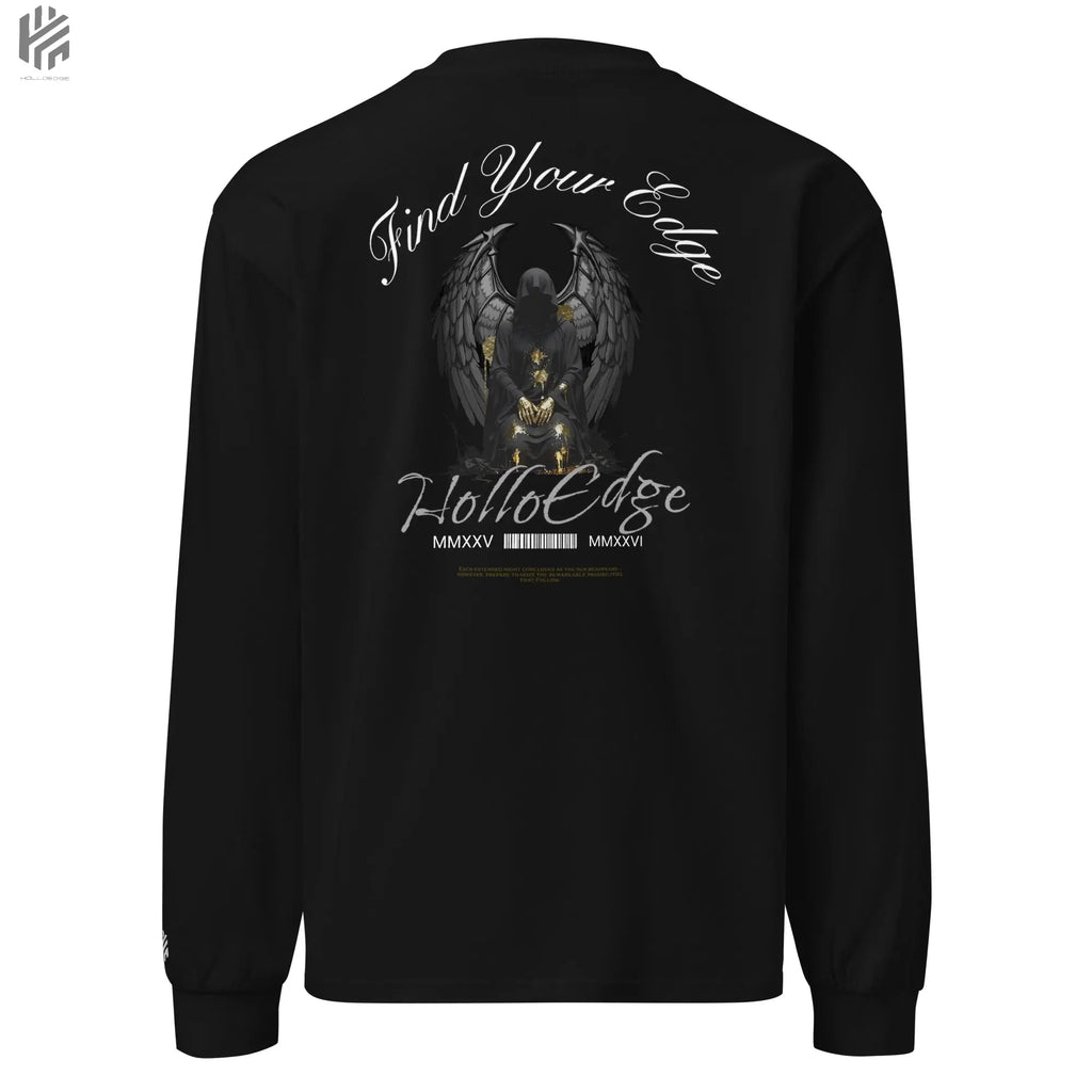 Intense Color Premium Heavyweight Find Your Edge collection Long Sleeve Shirt-ICHLSSWA3 HolloEdge