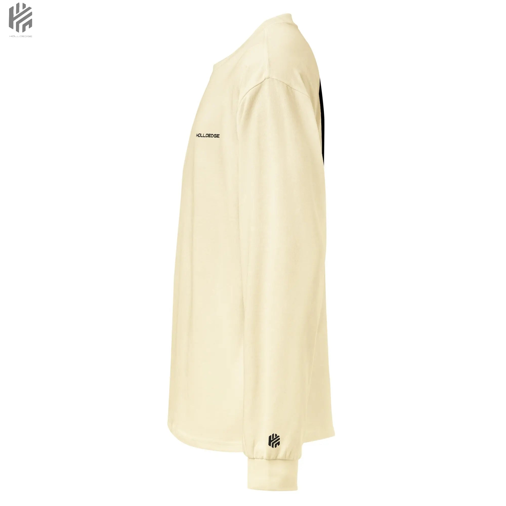 Bright Color Premium Heavyweight Iconic Logo-Long Sleeve Shirt HolloEdge