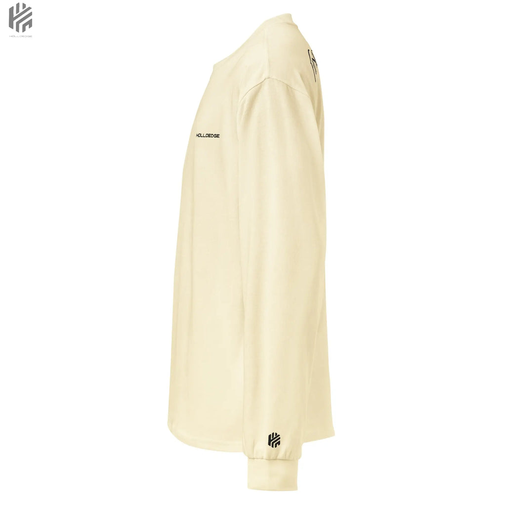 Bright Color Premium Heavyweight Find Your Edge collection Long Sleeve Shirt-BCHLSSBA2 HolloEdge