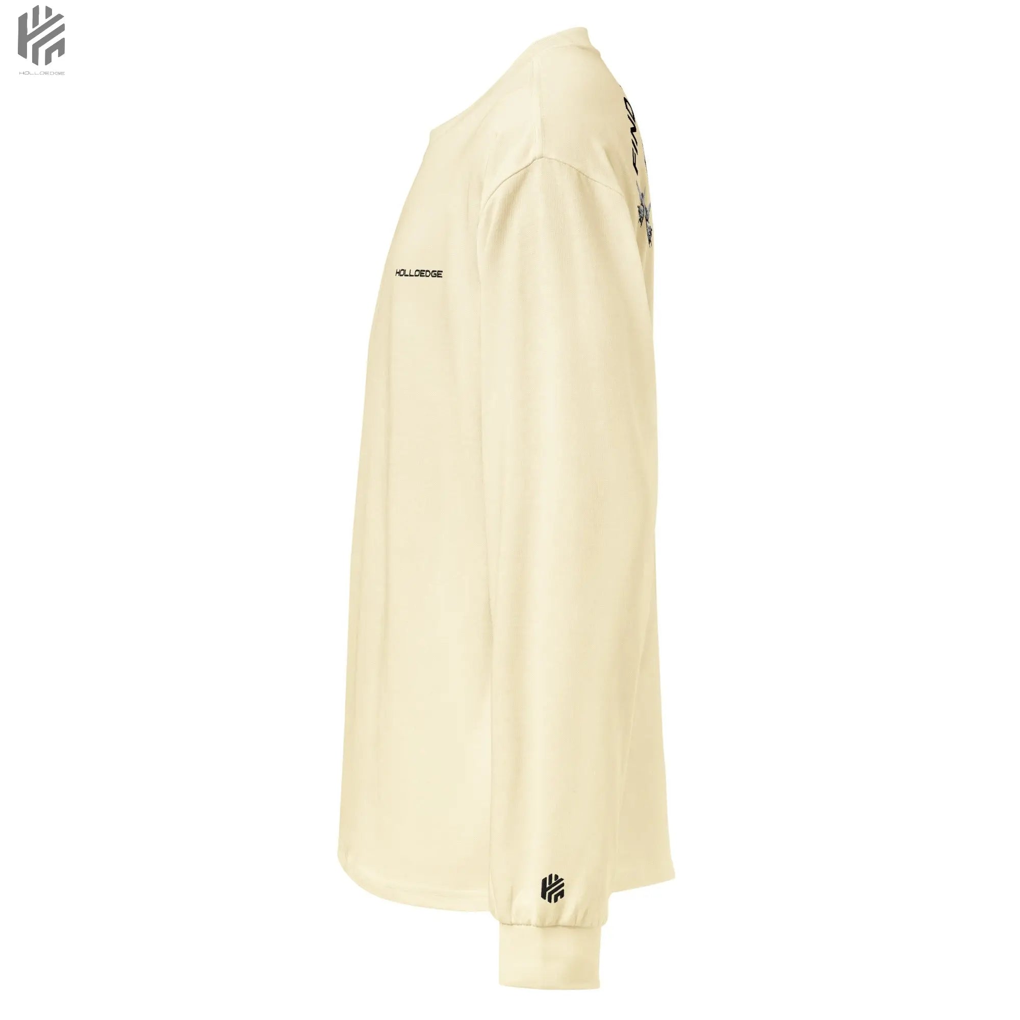 Bright Color Premium Heavyweight Find Your Edge collection Long Sleeve Shirt-BCHLSSBA4 HolloEdge