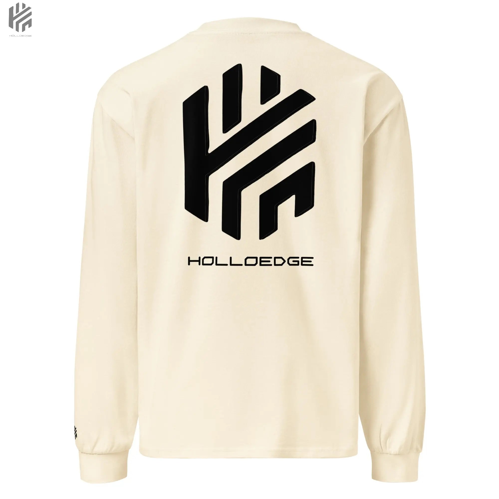 Bright Color Premium Heavyweight Iconic Logo-Long Sleeve Shirt HolloEdge