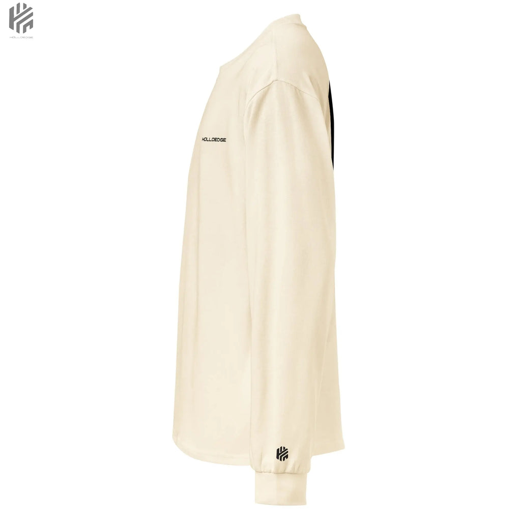 Bright Color Premium Heavyweight Iconic Logo-Long Sleeve Shirt HolloEdge