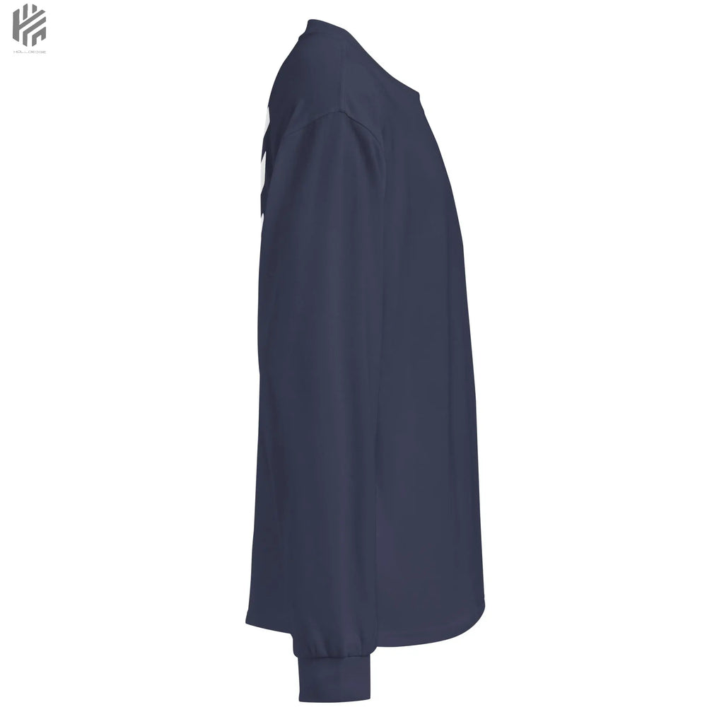 Intense Color Premium Heavyweight Iconic Logo-Long Sleeve Shirt HolloEdge