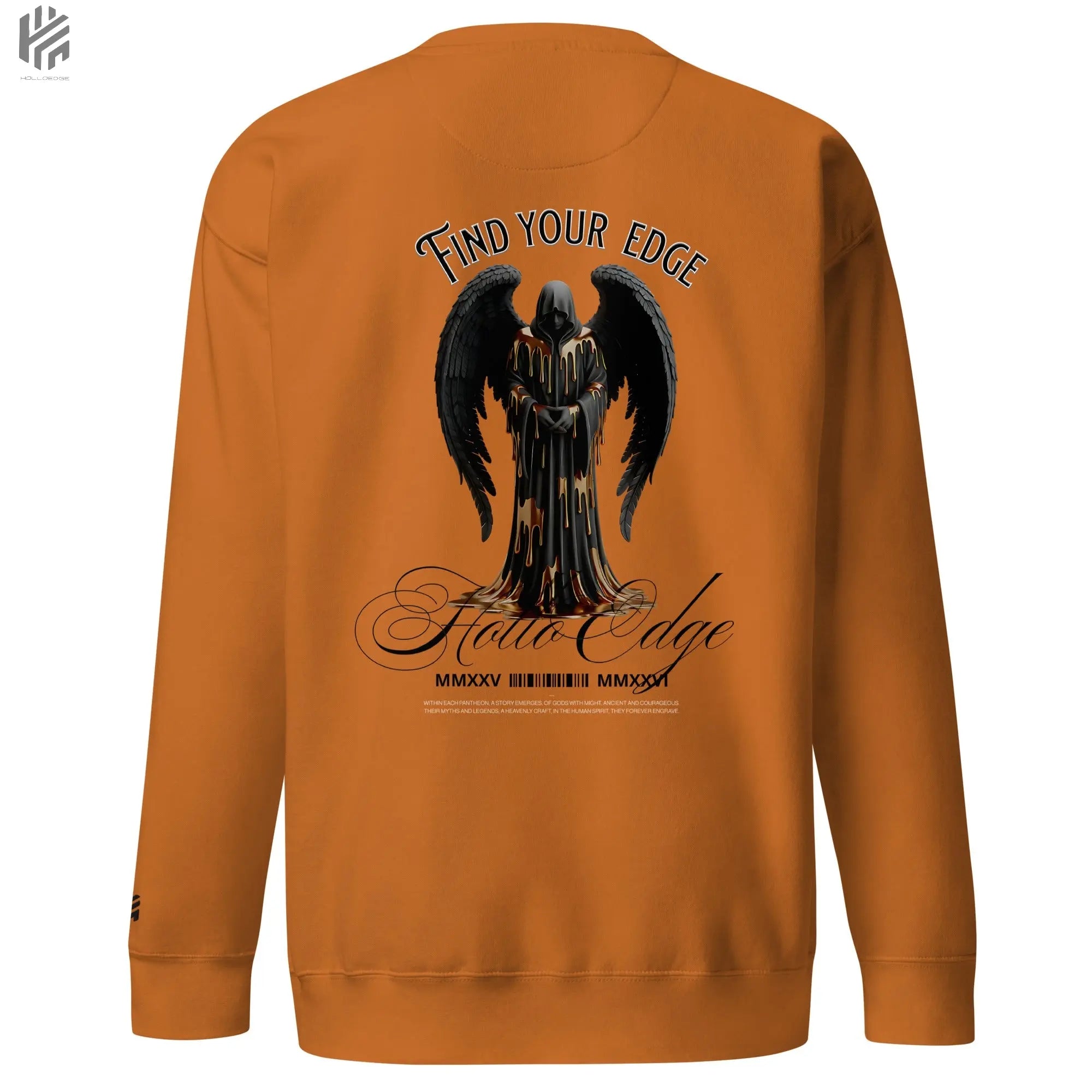 Bright Color Oversized Premium Find Your Edge collection Sweatshirts -00BCSBA1 HolloEdge