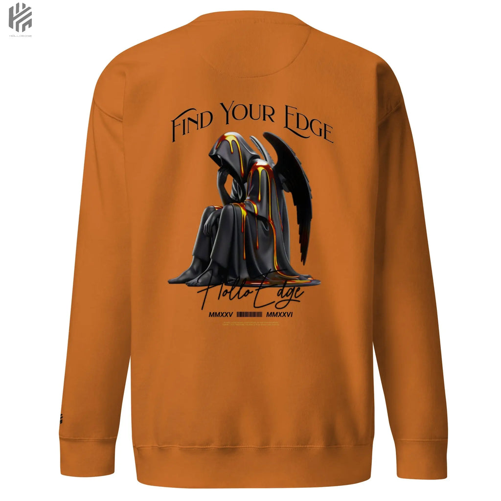 Bright Color Premium Find Your Edge collection Sweatshirts -00BCSBA2 HolloEdge