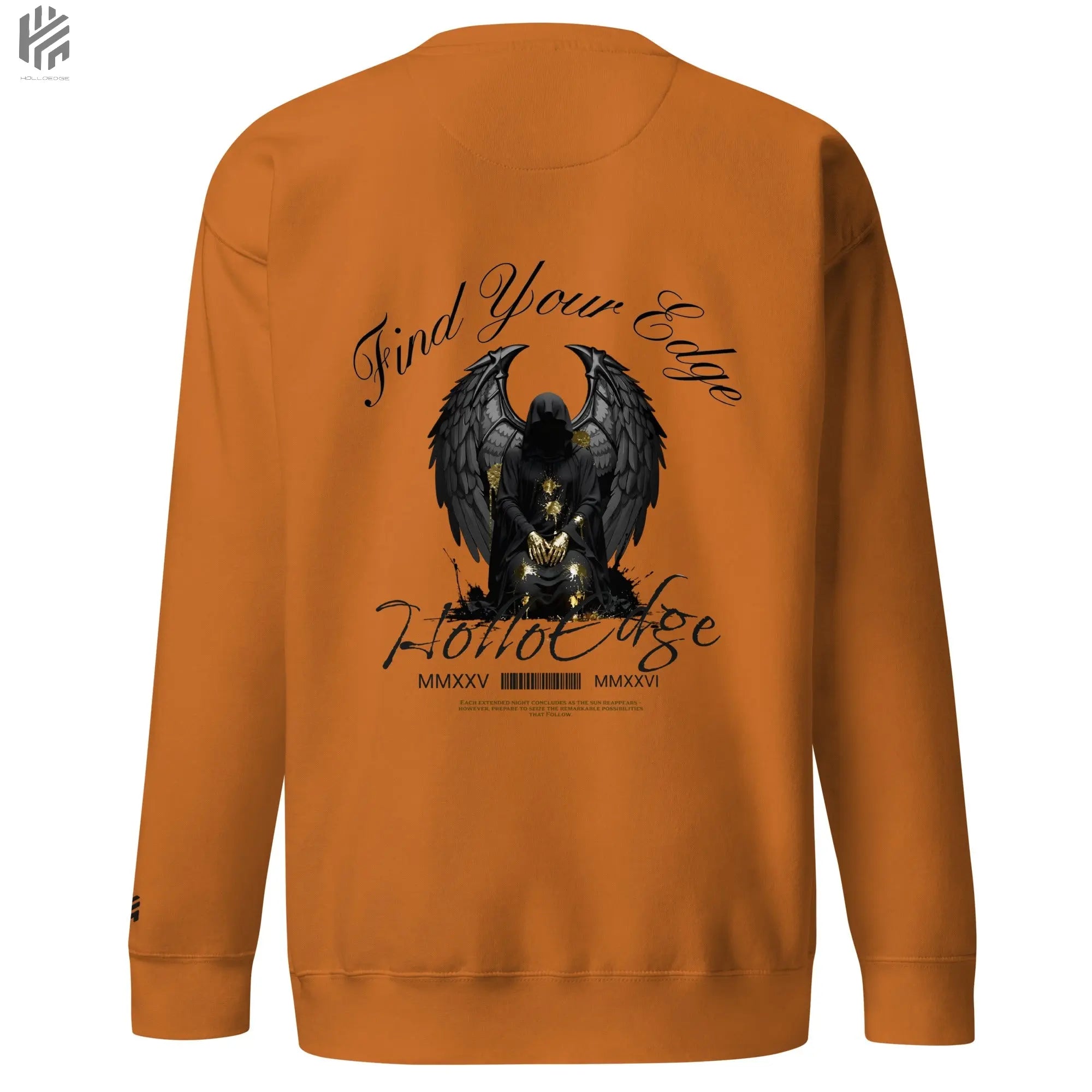 Bright Color Premium Find Your Edge collection Sweatshirts -00BCSBA3 HolloEdge