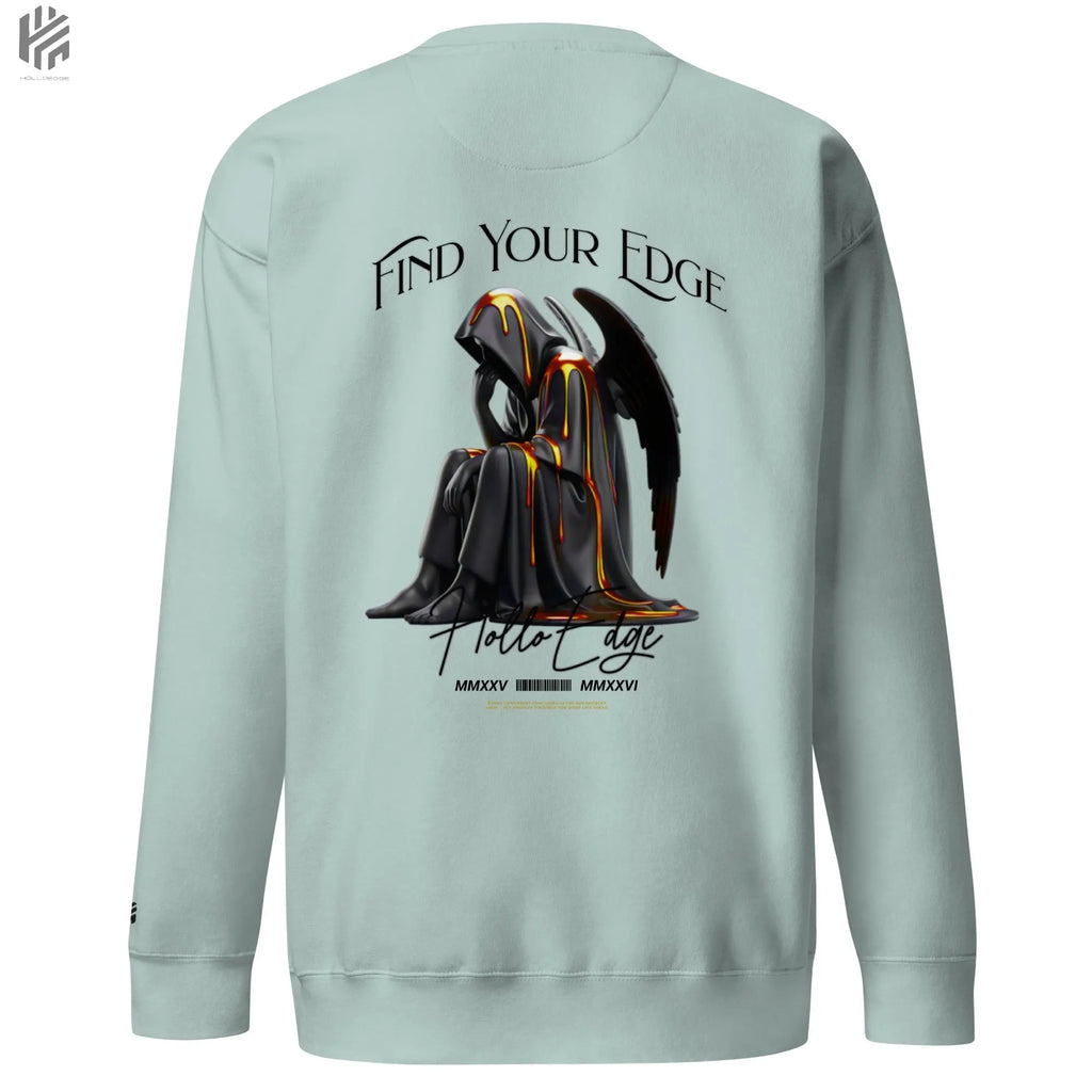 Bright Color Premium Find Your Edge collection Sweatshirts -00BCSBA2 HolloEdge
