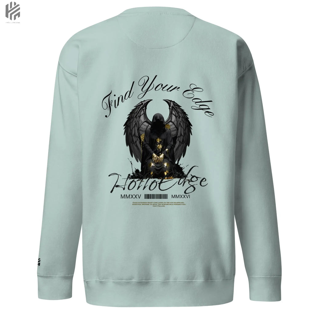 Bright Color Premium Find Your Edge collection Sweatshirts -00BCSBA3 HolloEdge