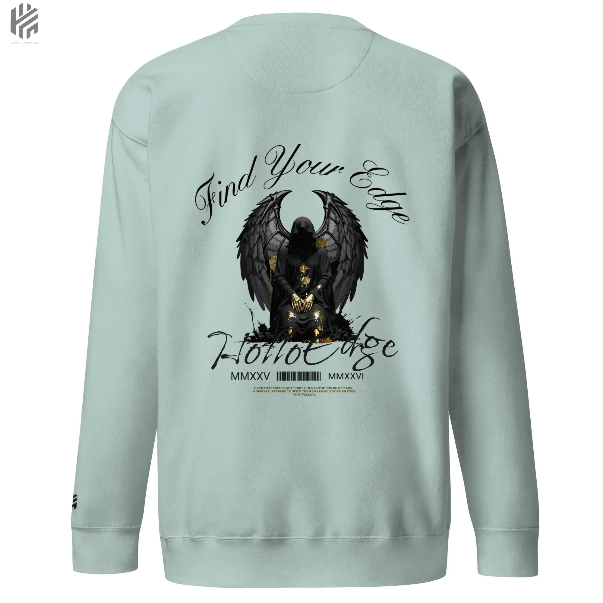 Bright Color Premium Find Your Edge collection Sweatshirts -00BCSBA3 HolloEdge