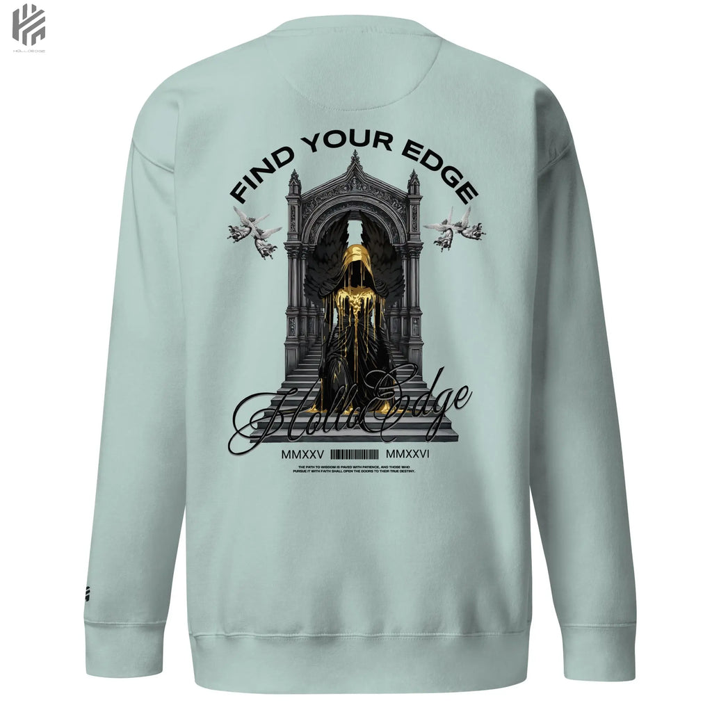 Bright Color Premium Find Your Edge collection Sweatshirts -00BCSBA4 HolloEdge