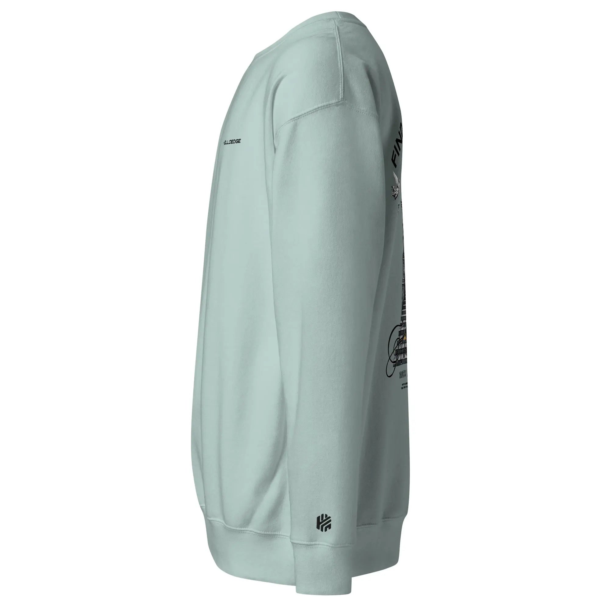 Bright Color Premium Find Your Edge collection Sweatshirts -00BCSBA4 HolloEdge