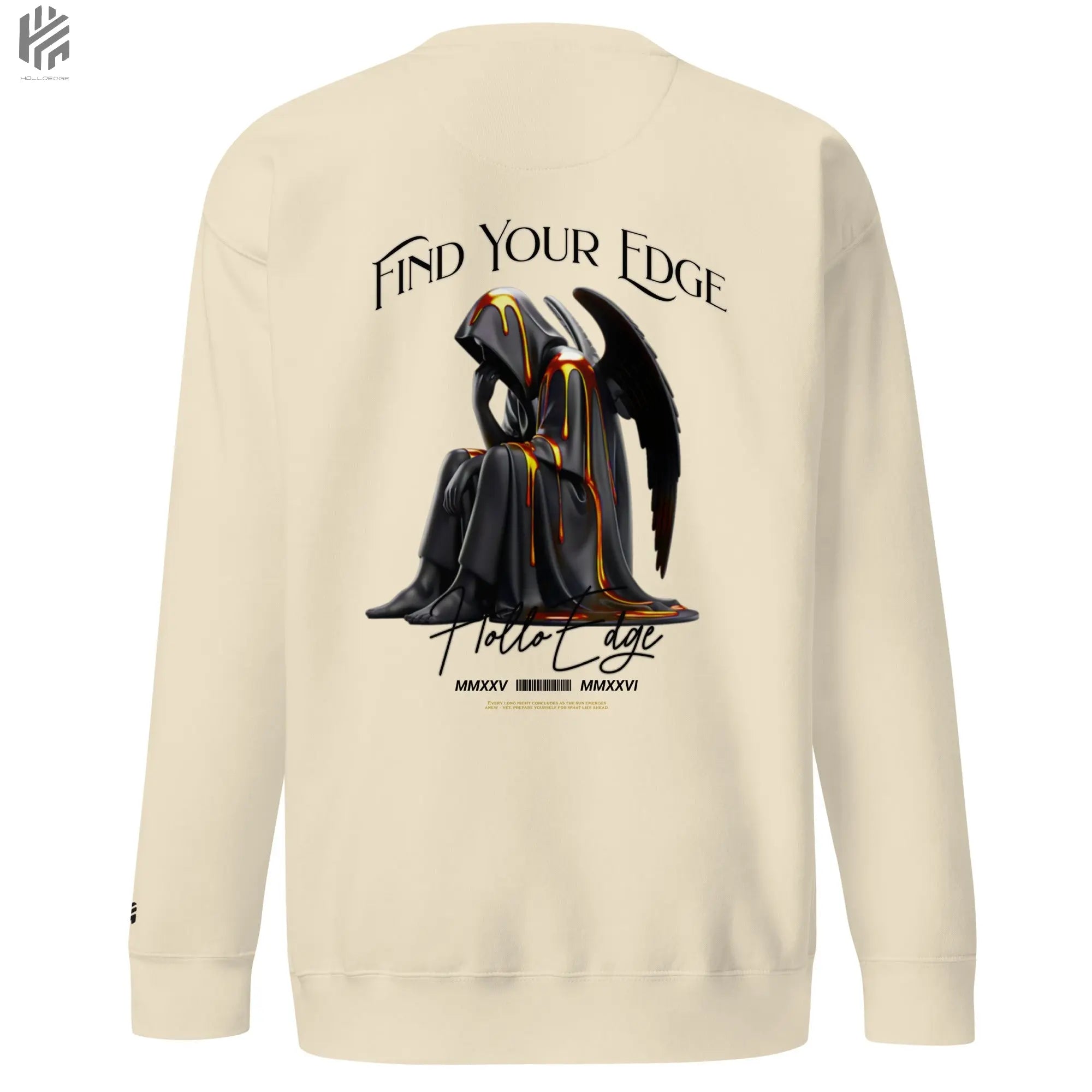 Bright Color Premium Find Your Edge collection Sweatshirts -00BCSBA2 HolloEdge