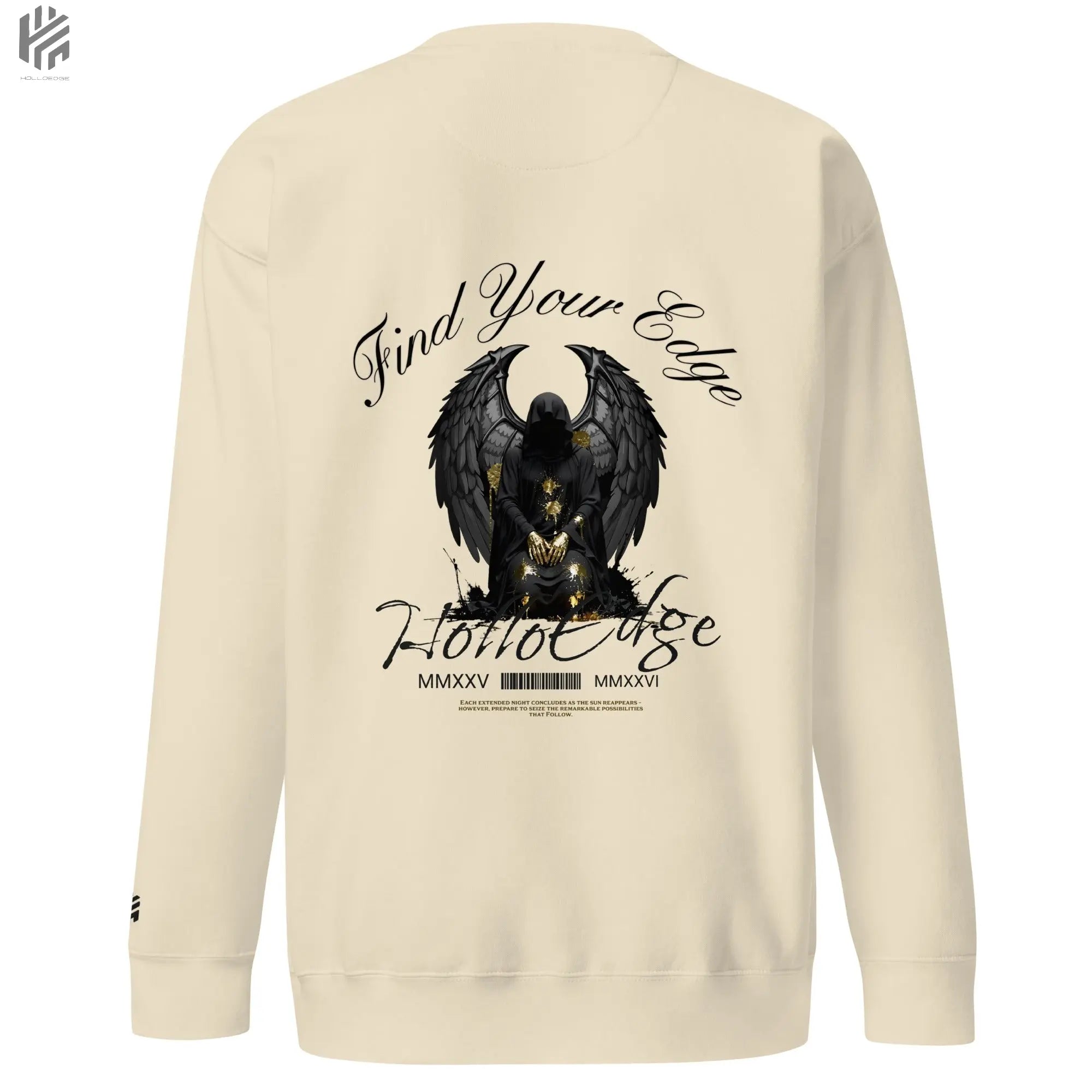 Bright Color Premium Find Your Edge collection Sweatshirts -00BCSBA3 HolloEdge