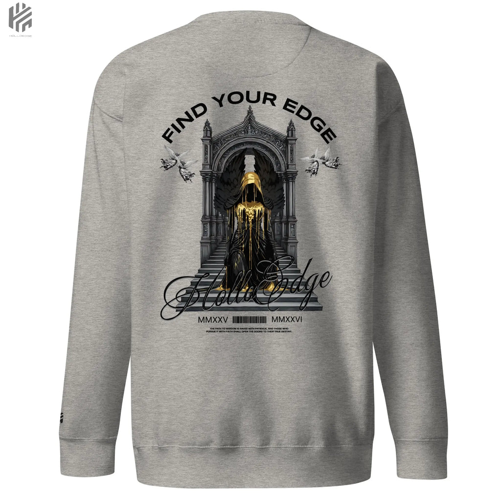 Bright Color Premium Find Your Edge collection Sweatshirts -00BCSBA4 HolloEdge