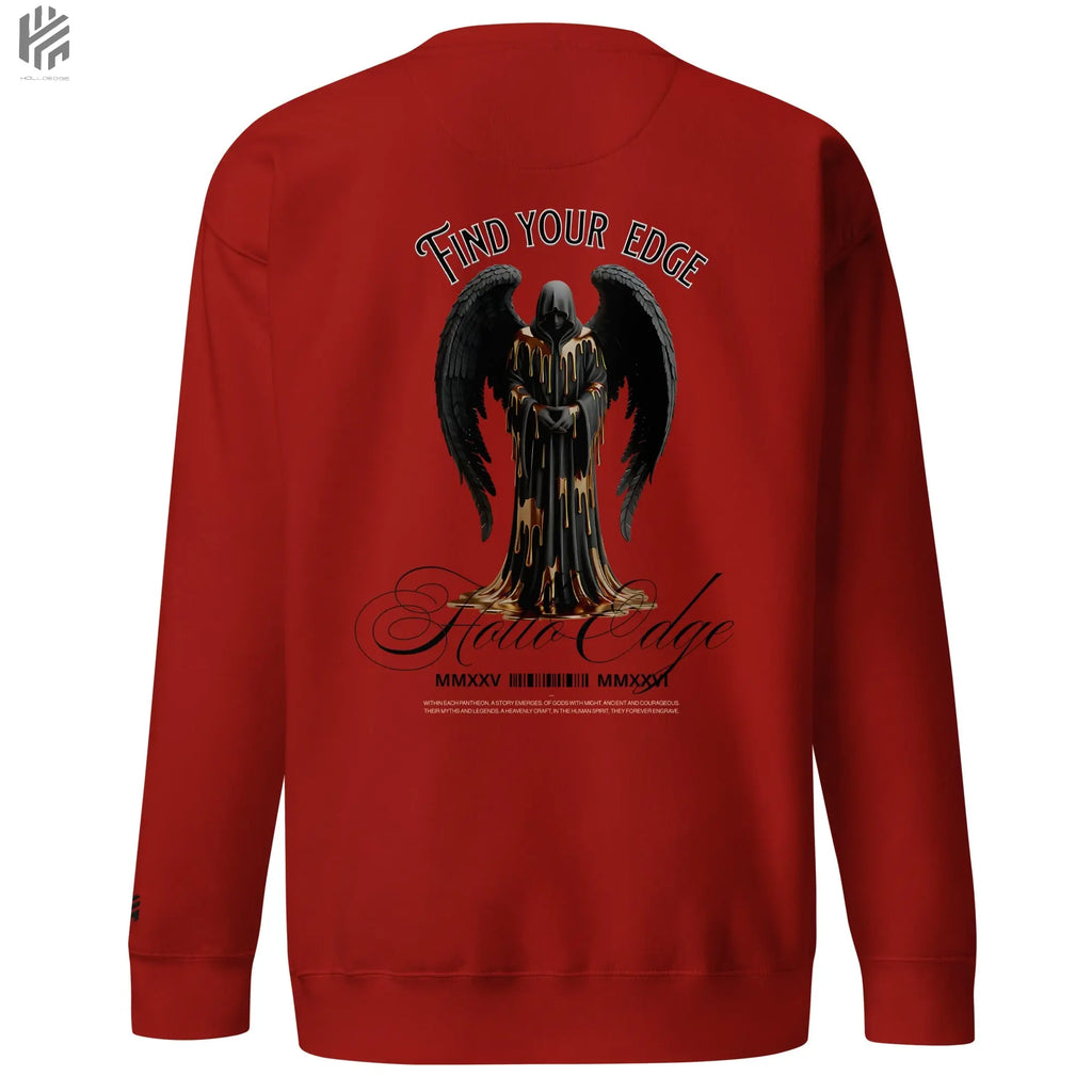 Bright Color Oversized Premium Find Your Edge collection Sweatshirts -00BCSBA1 HolloEdge
