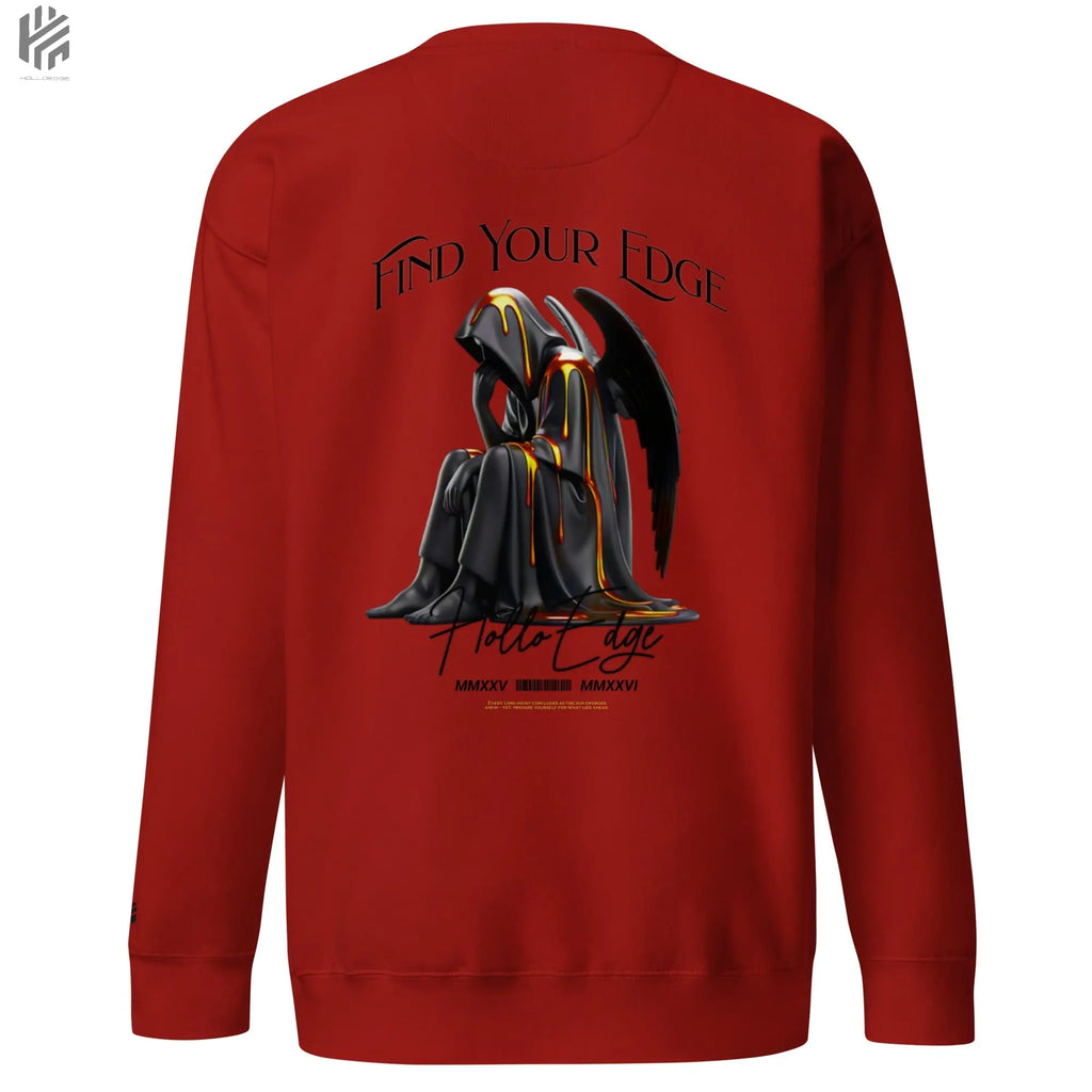 Bright Color Premium Find Your Edge collection Sweatshirts -00BCSBA2 HolloEdge
