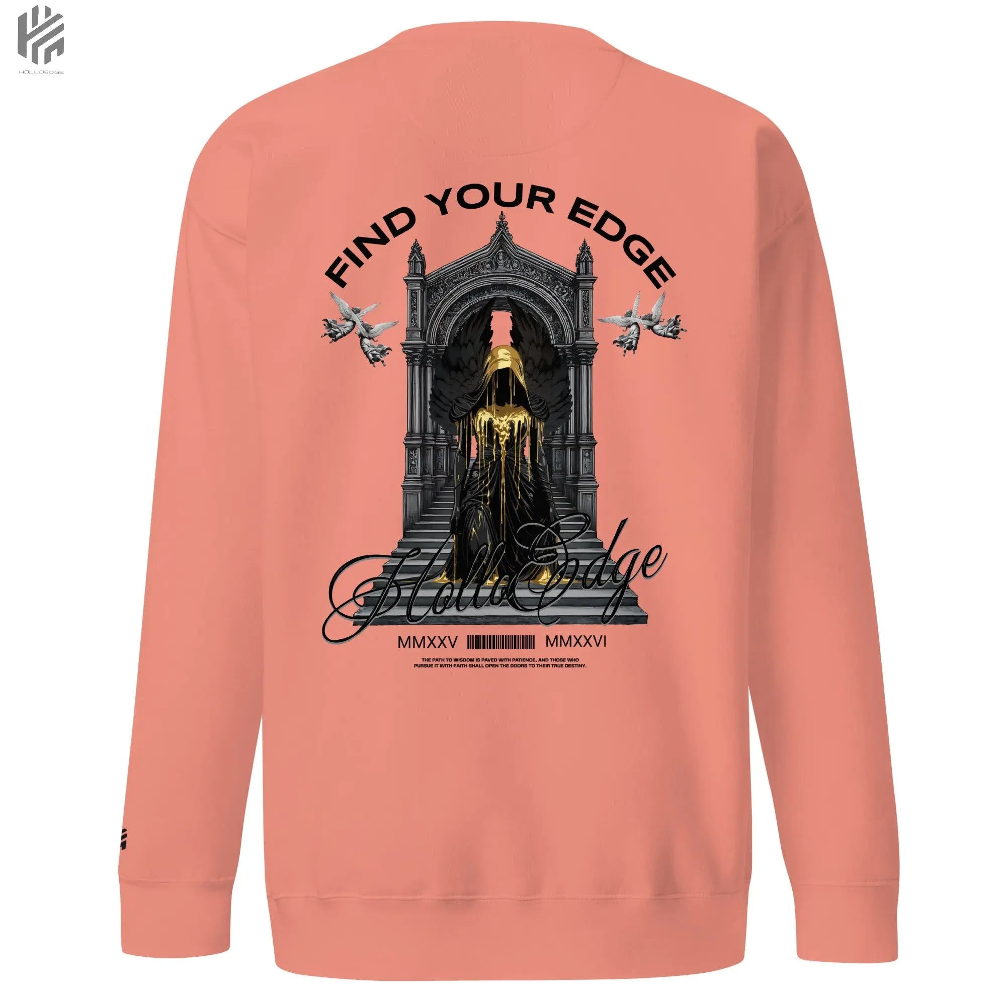 Bright Color Premium Find Your Edge collection Sweatshirts -00BCSBA4 HolloEdge