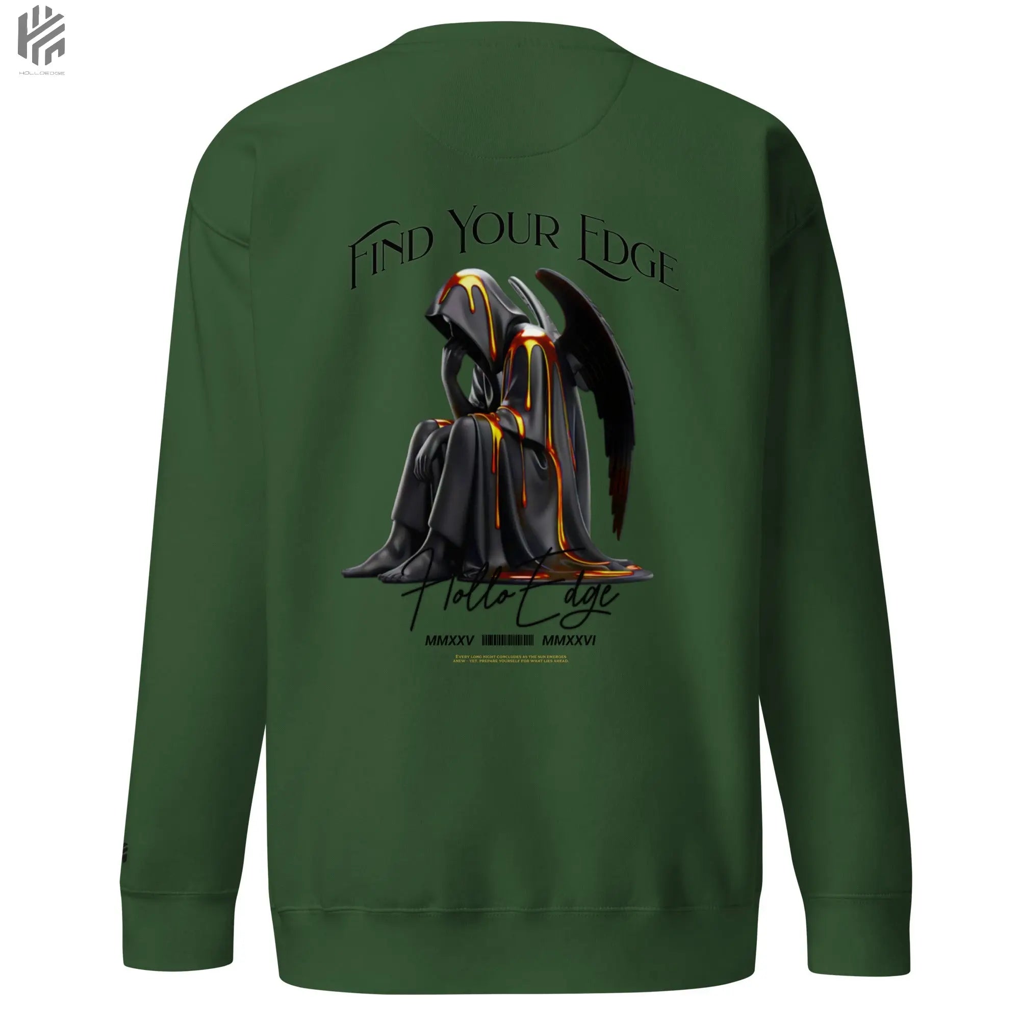 Bright Color Premium Find Your Edge collection Sweatshirts -00BCSBA2 HolloEdge