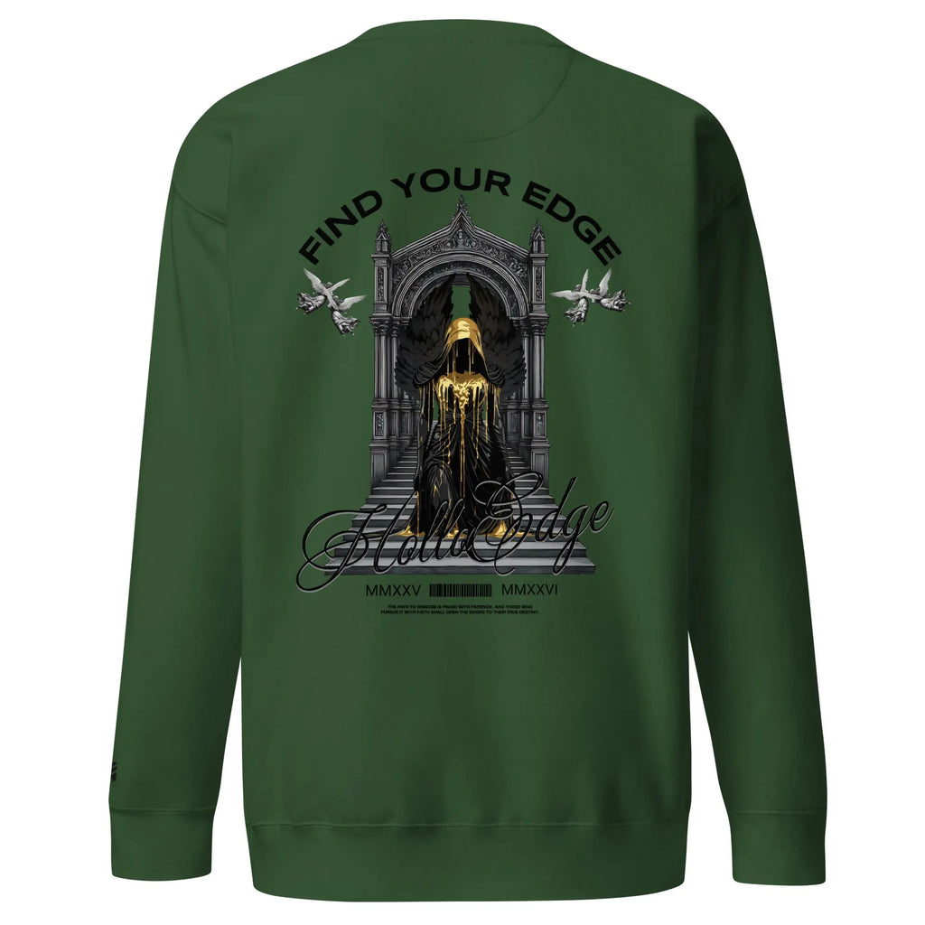 Bright Color Premium Find Your Edge collection Sweatshirts -00BCSBA4 HolloEdge