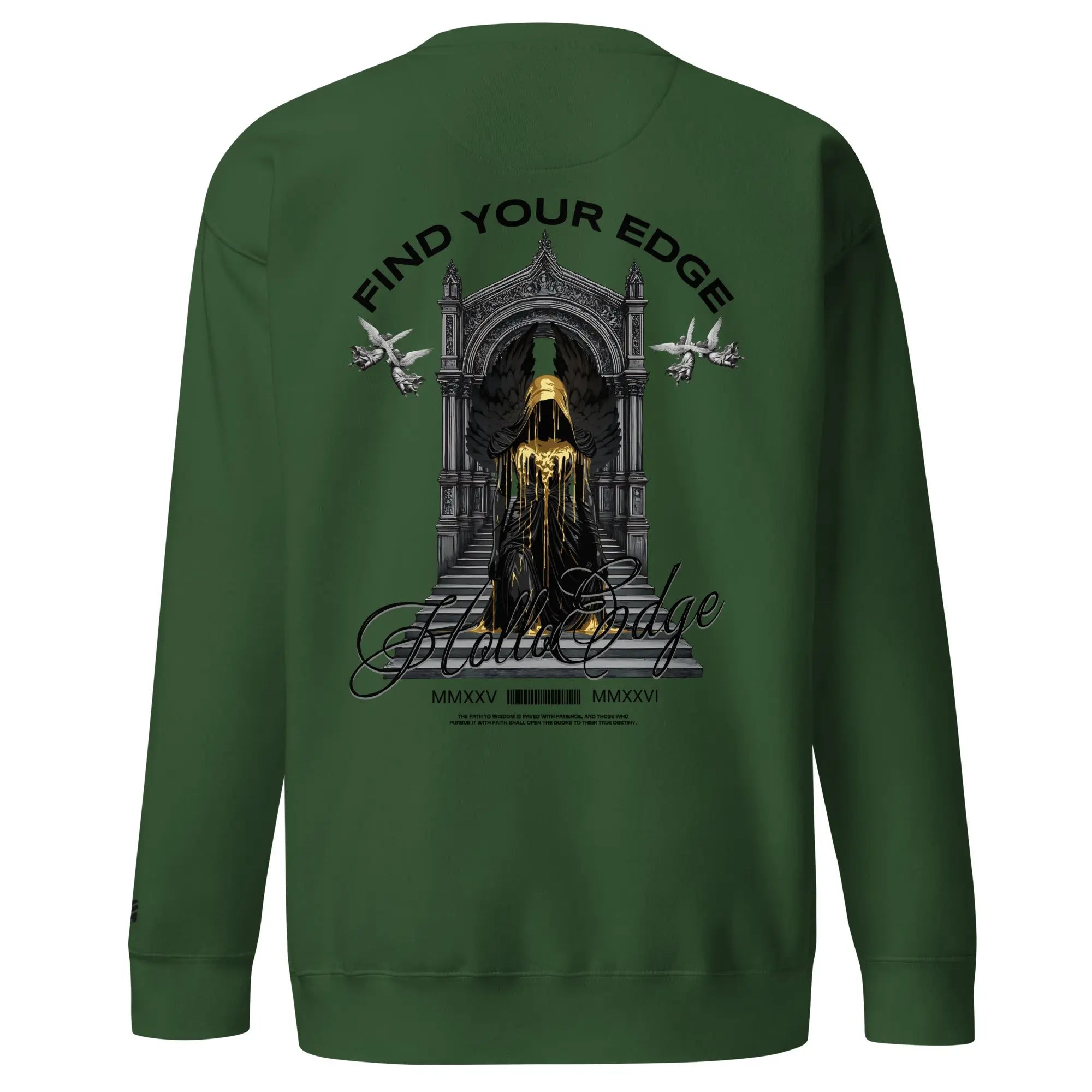 Bright Color Premium Find Your Edge collection Sweatshirts -00BCSBA4 HolloEdge