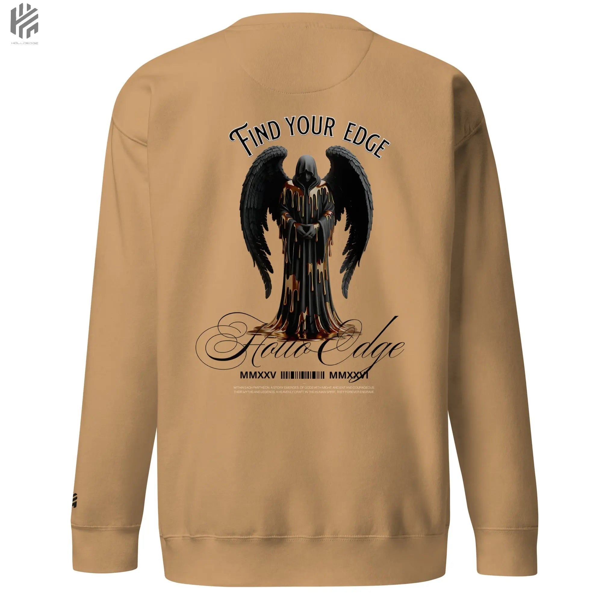 Bright Color Oversized Premium Find Your Edge collection Sweatshirts -00BCSBA1 HolloEdge