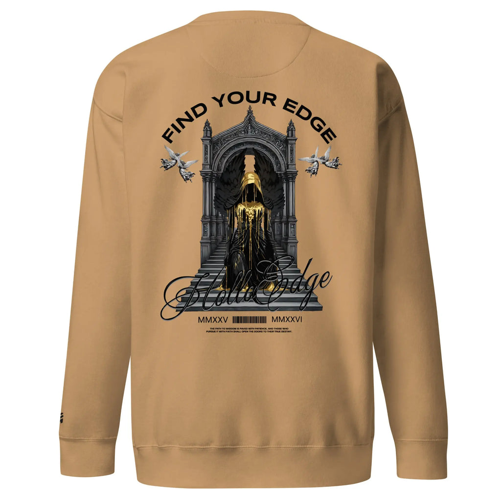 Bright Color Premium Find Your Edge collection Sweatshirts -00BCSBA4 HolloEdge