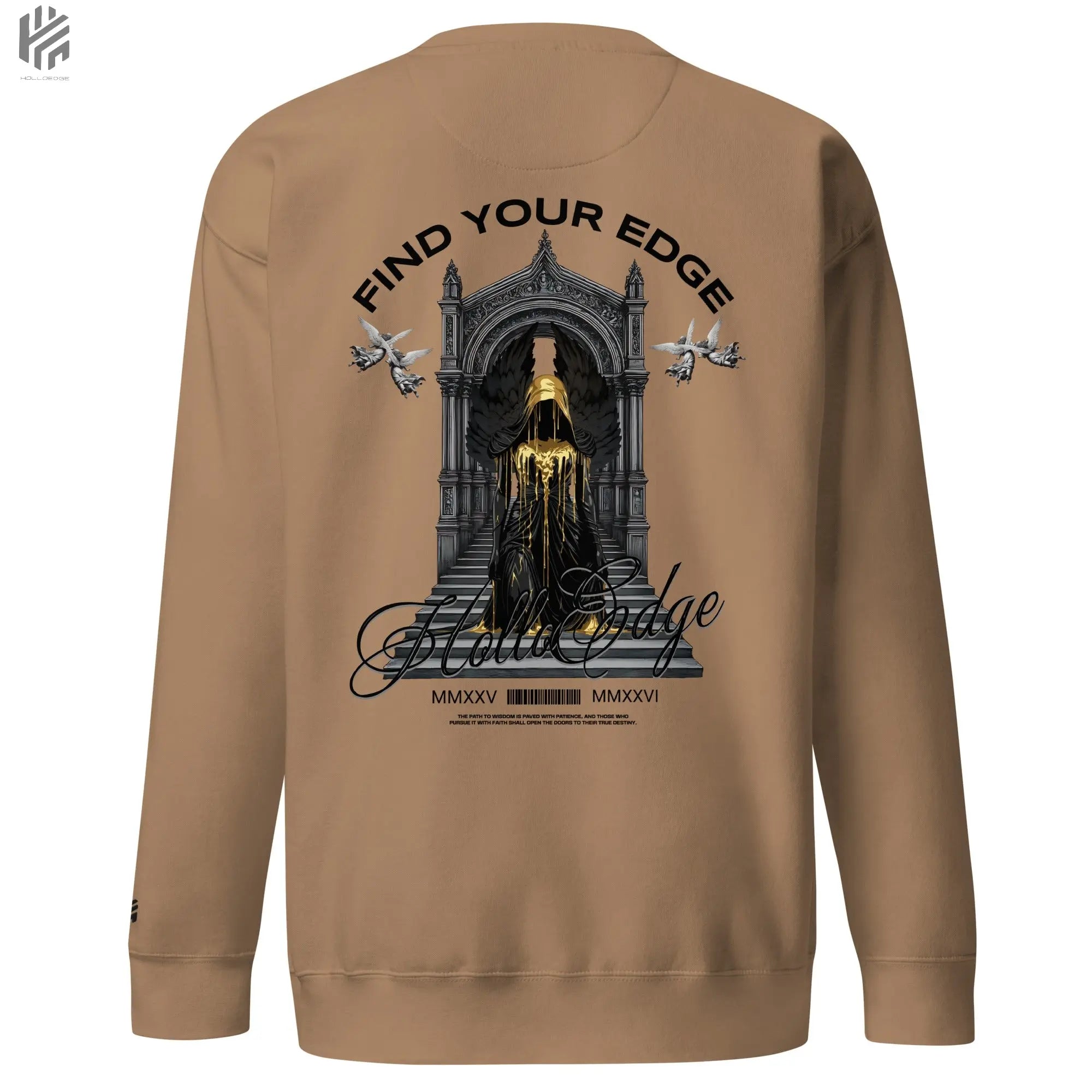 Bright Color Premium Find Your Edge collection Sweatshirts -00BCSBA4 HolloEdge