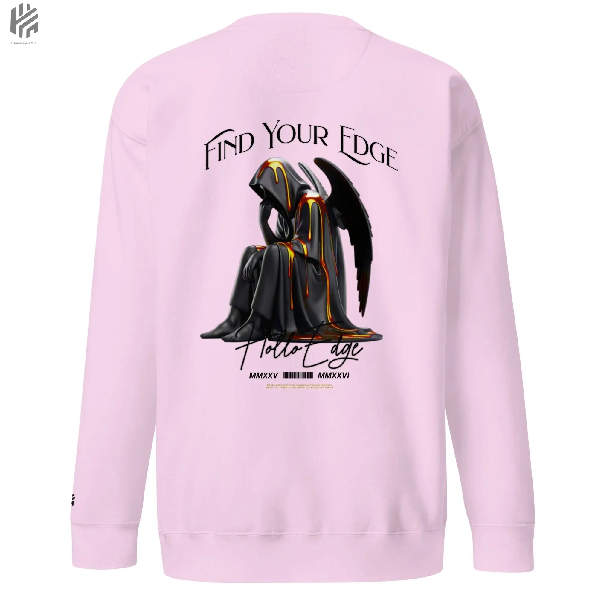 Bright Color Premium Find Your Edge collection Sweatshirts -00BCSBA2 HolloEdge