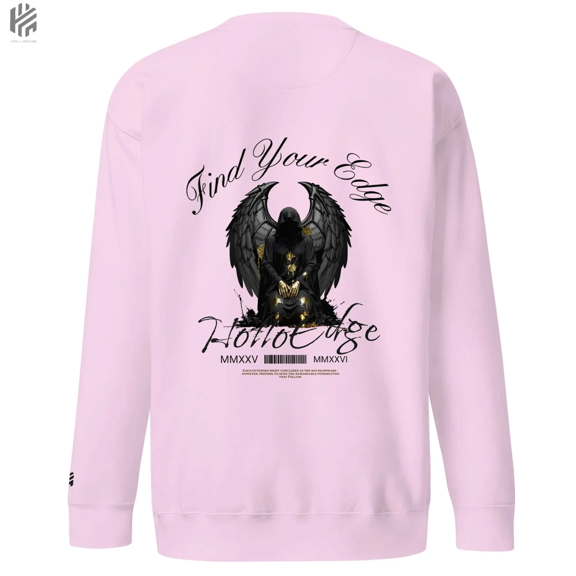 Bright Color Premium Find Your Edge collection Sweatshirts -00BCSBA3 HolloEdge