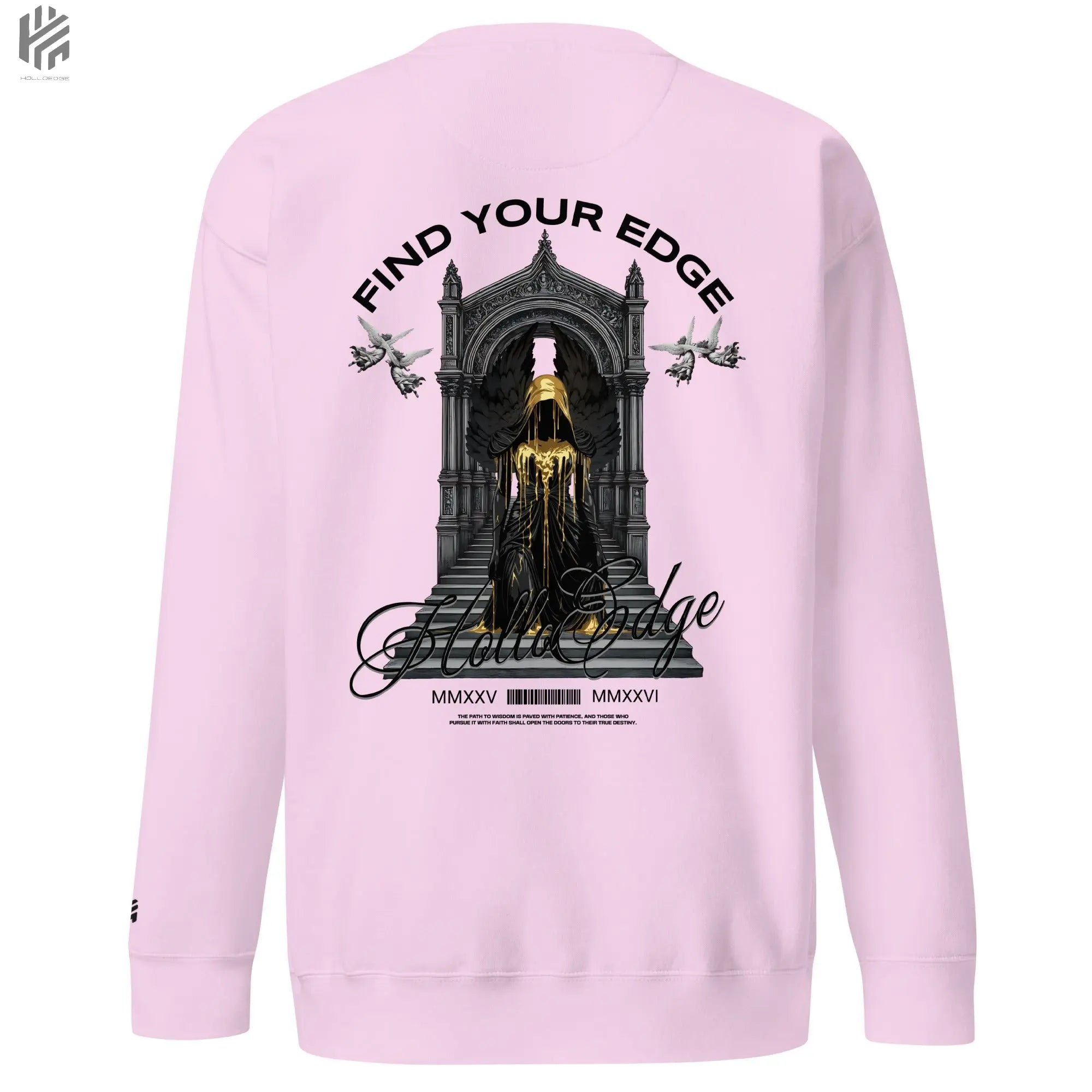 Bright Color Premium Find Your Edge collection Sweatshirts -00BCSBA4 HolloEdge
