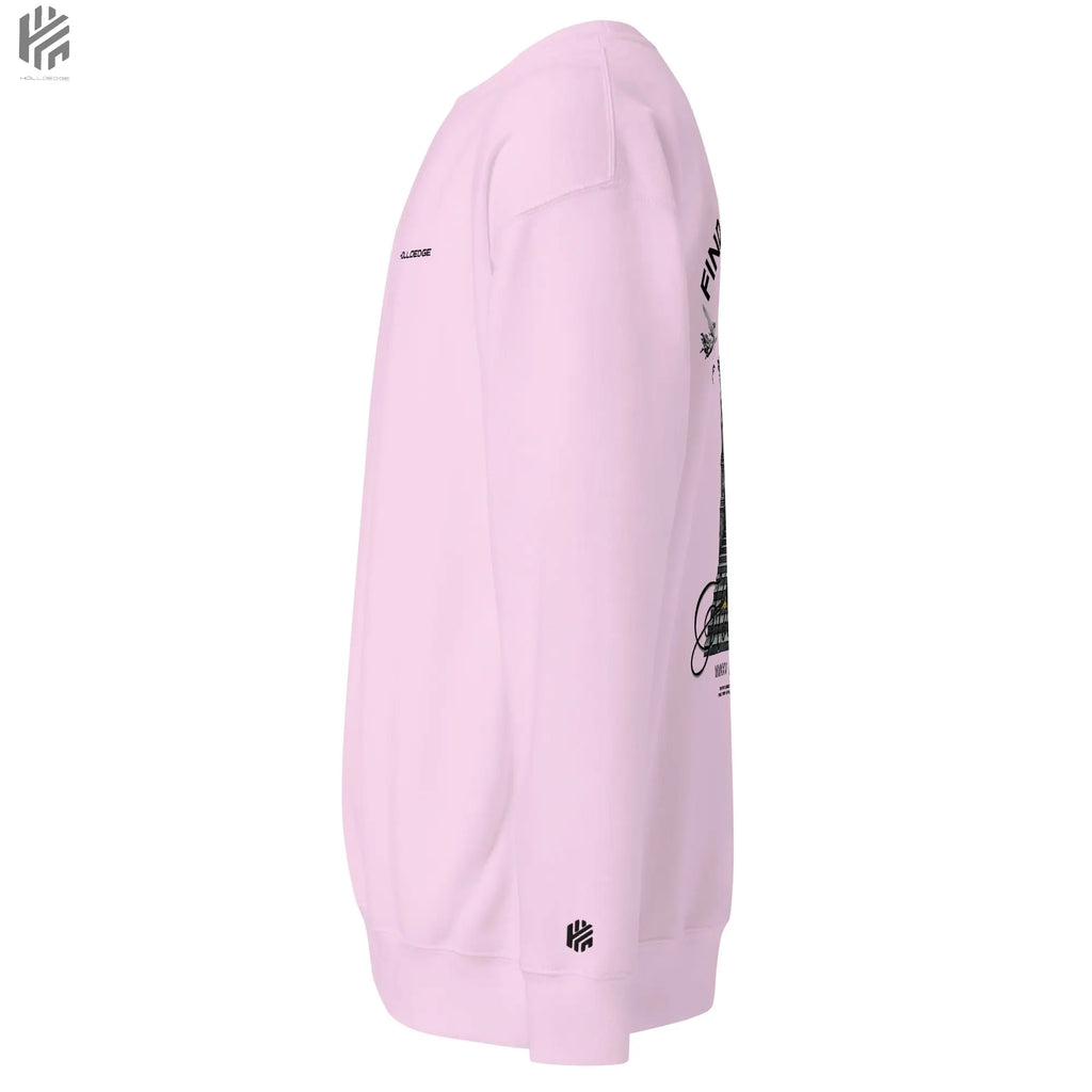 Bright Color Premium Find Your Edge collection Sweatshirts -00BCSBA4 HolloEdge