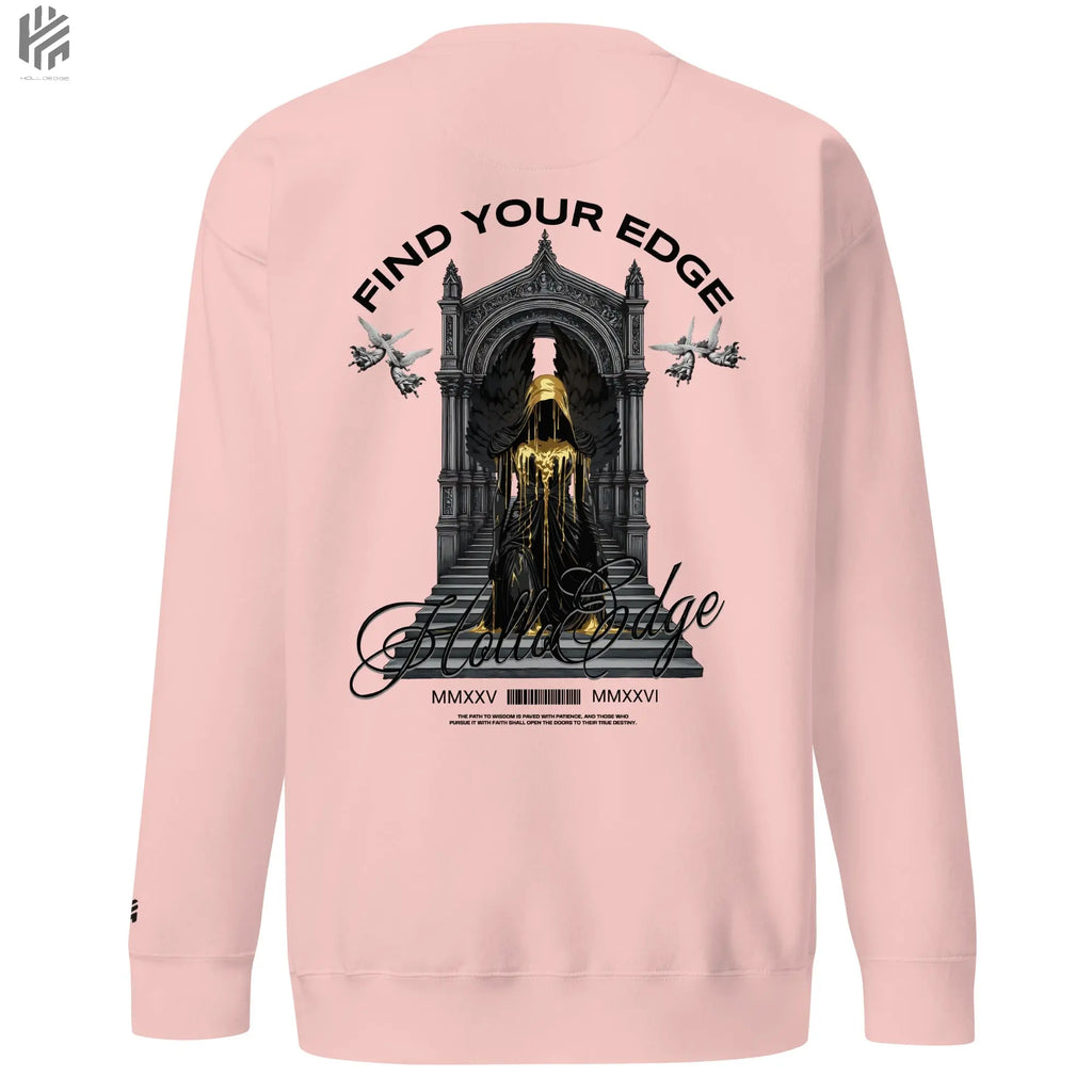 Bright Color Premium Find Your Edge collection Sweatshirts -00BCSBA4 HolloEdge