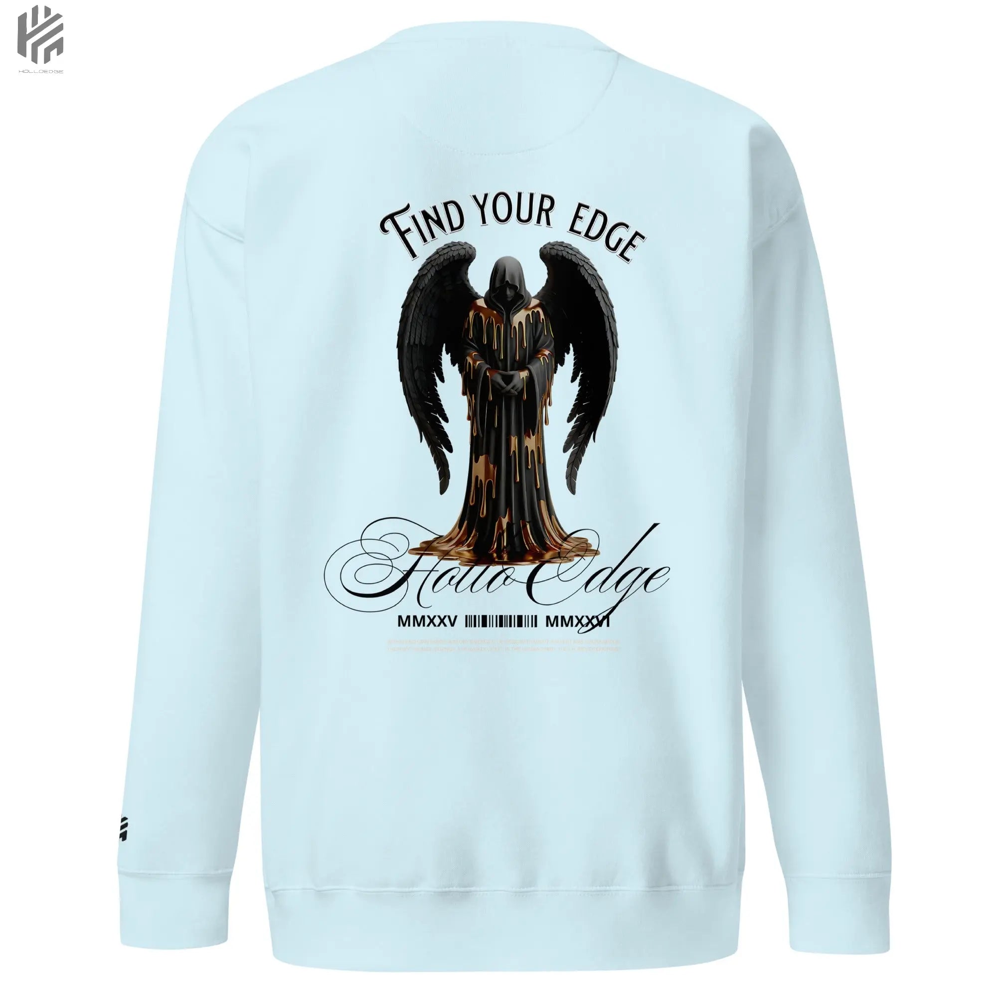 Bright Color Oversized Premium Find Your Edge collection Sweatshirts -00BCSBA1 HolloEdge