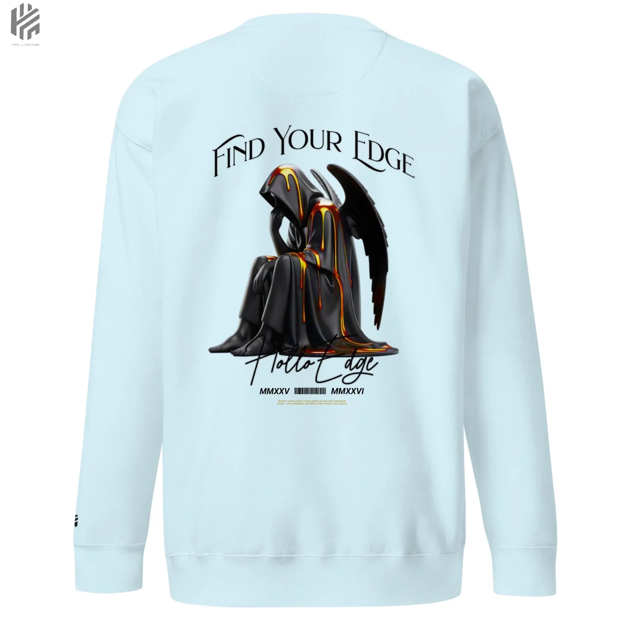 Bright Color Premium Find Your Edge collection Sweatshirts -00BCSBA2 HolloEdge